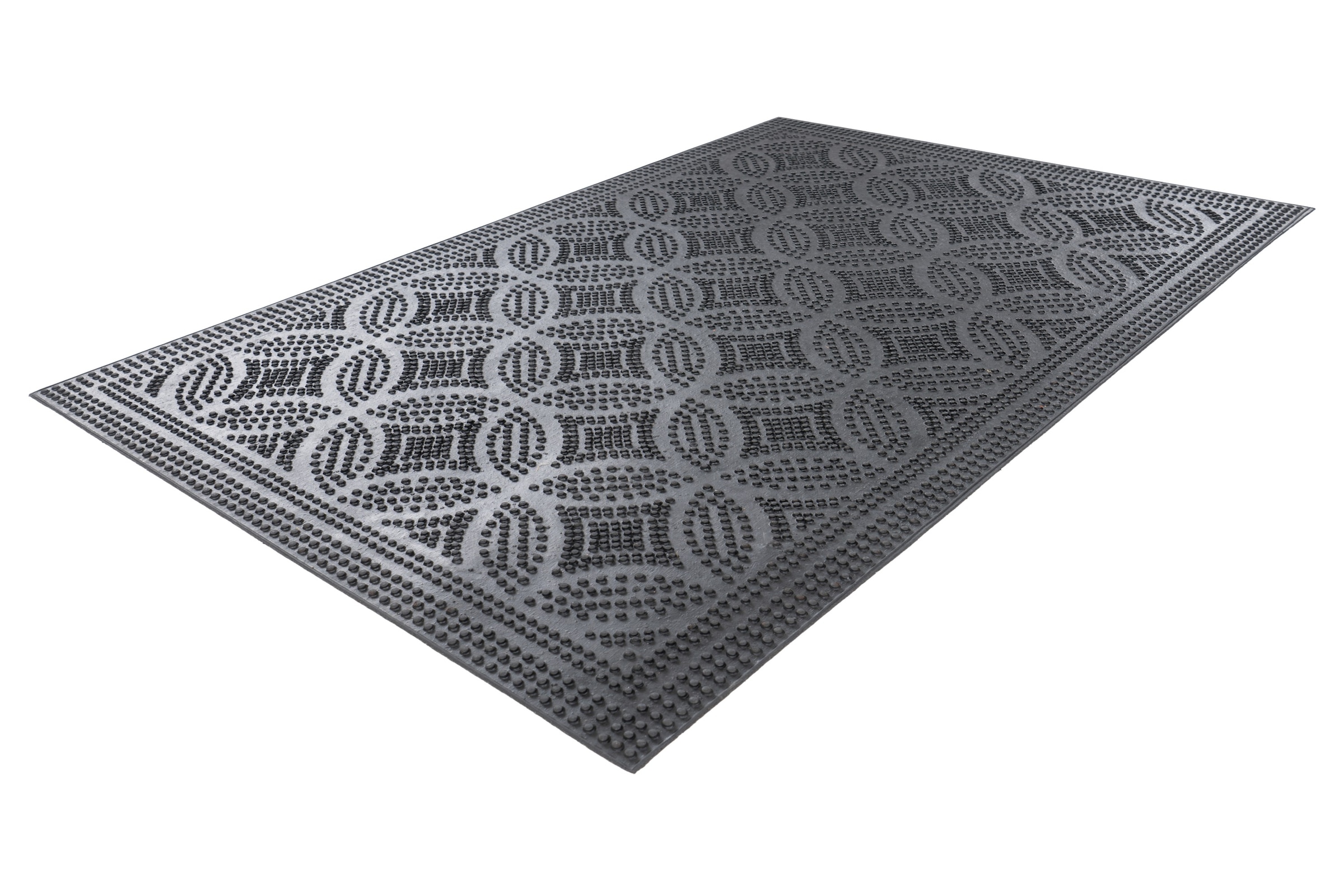 Kayoom Fußmatte »Elegant Entry 225« rechteckig 6 mm Höhe Türmatte, Gummi, Eingang