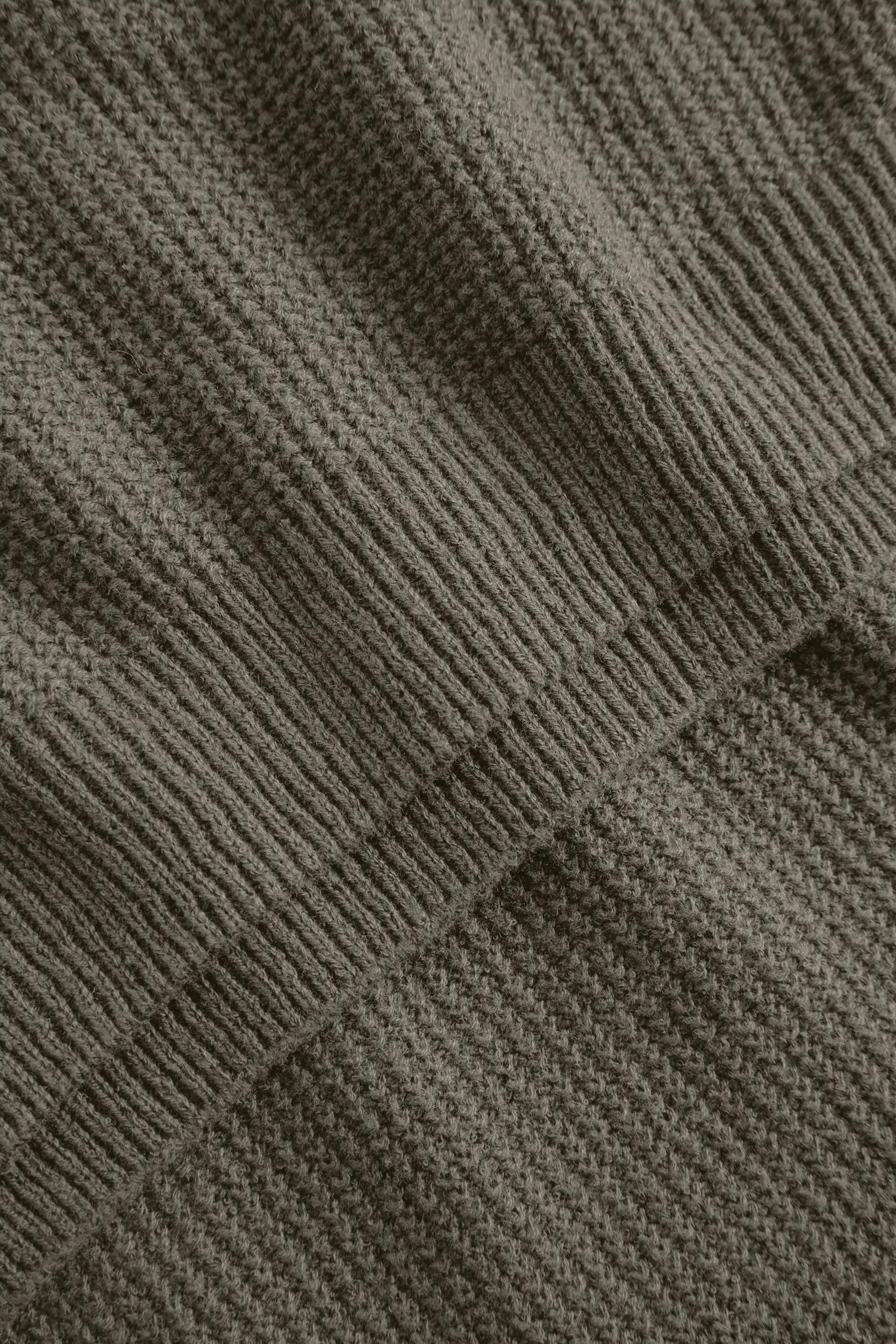 Joop Jeans Polokragenpullover »Ove« mit feinem Strukturmuster