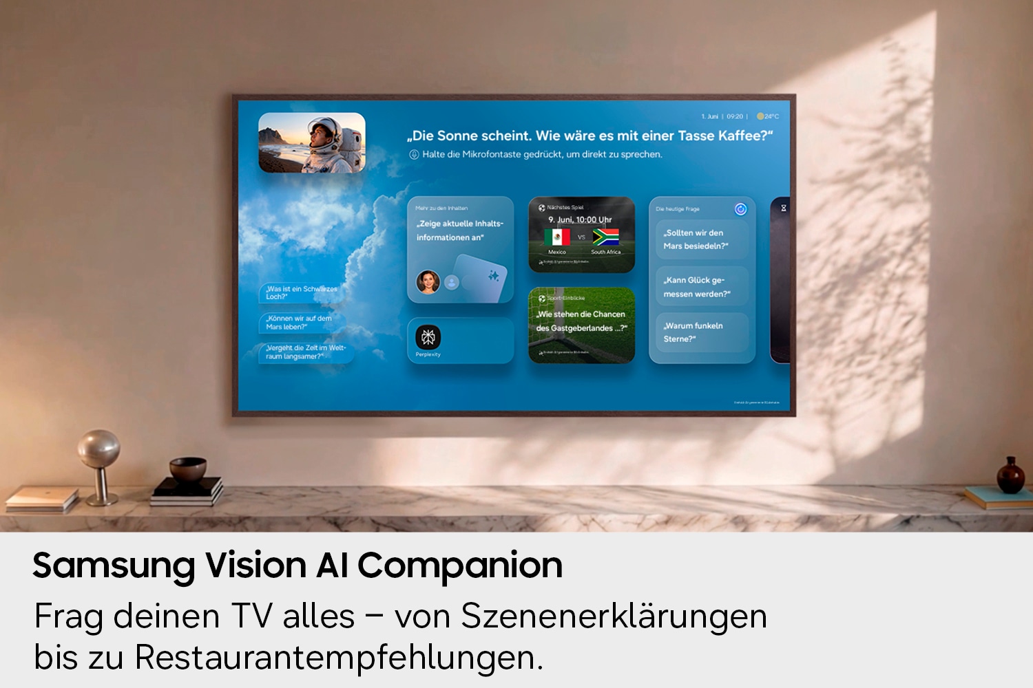 Samsung QLED-Fernseher »GQ43LS03HAU« 108 cm/43 ″ Smart-TV The Frame, Art Mode Kunstwerke, Antireflexion, Rahmen austauschbar