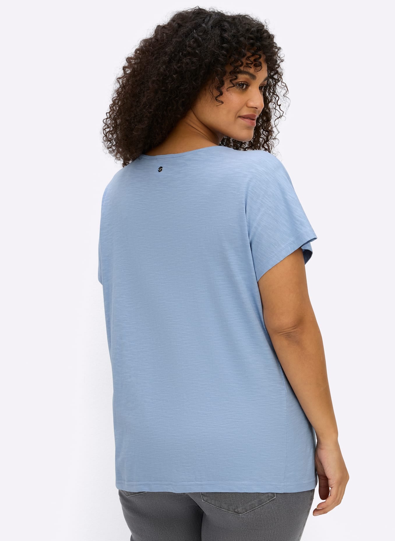 Sheego T-Shirt »Kurzarm-Shirt« 1