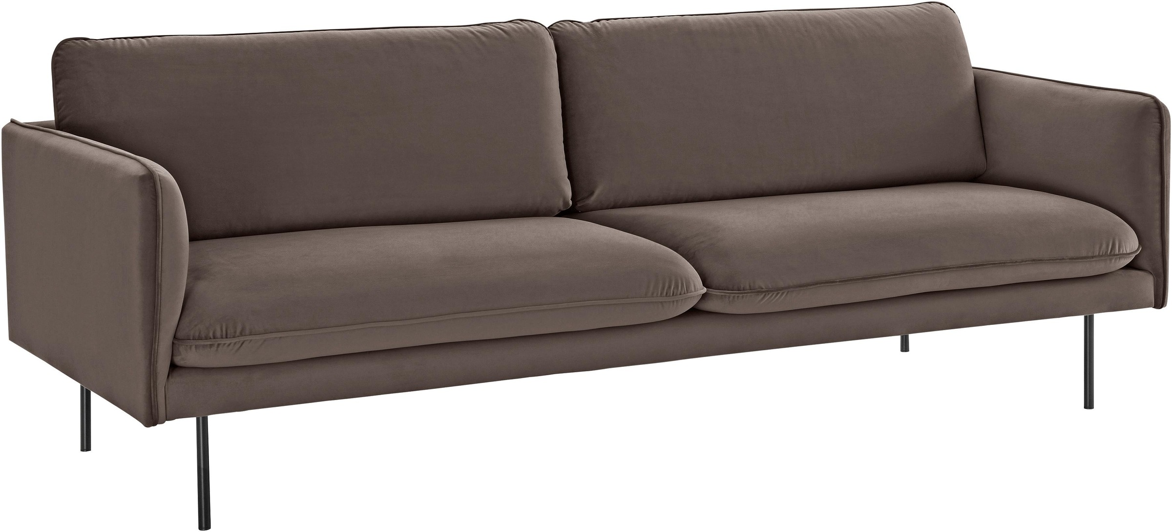 COUCH♥ 3-Sitzer »Levon«, in moderner Optik, mit Metallbeinen, COUCH Lieblingsstücke