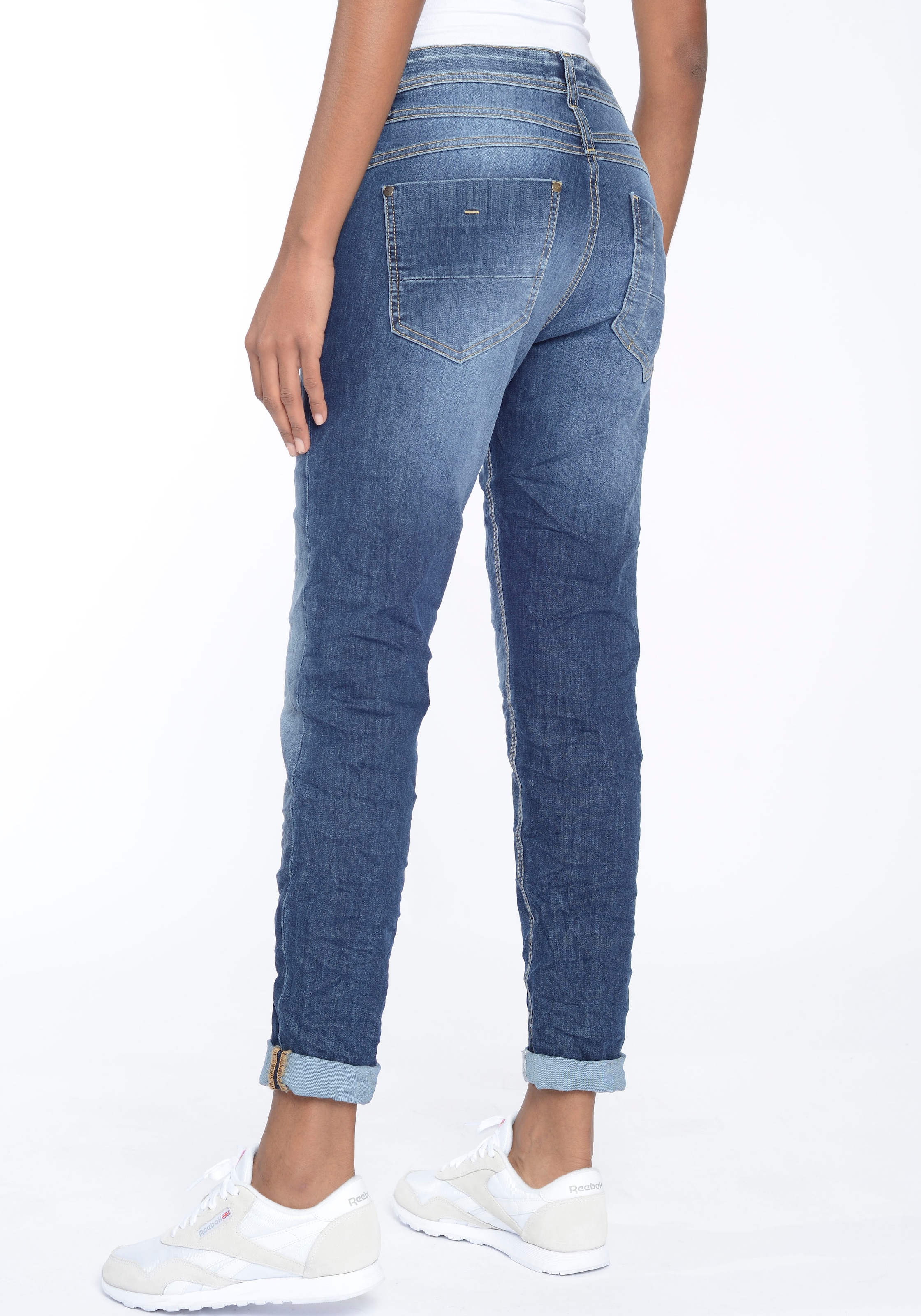 GANG Relax-fit-Jeans »94AMELIE«, perfekter Sitz durch Elasthan-Anteil