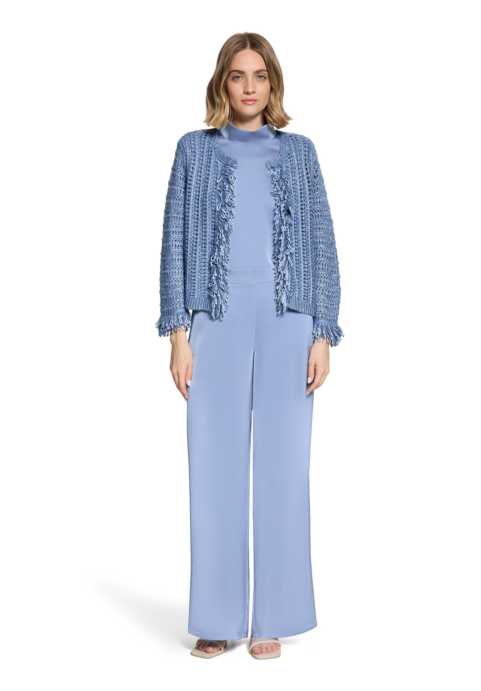 Betty Barclay Strickjacke »Casual-Strickjacke mit Fransen«