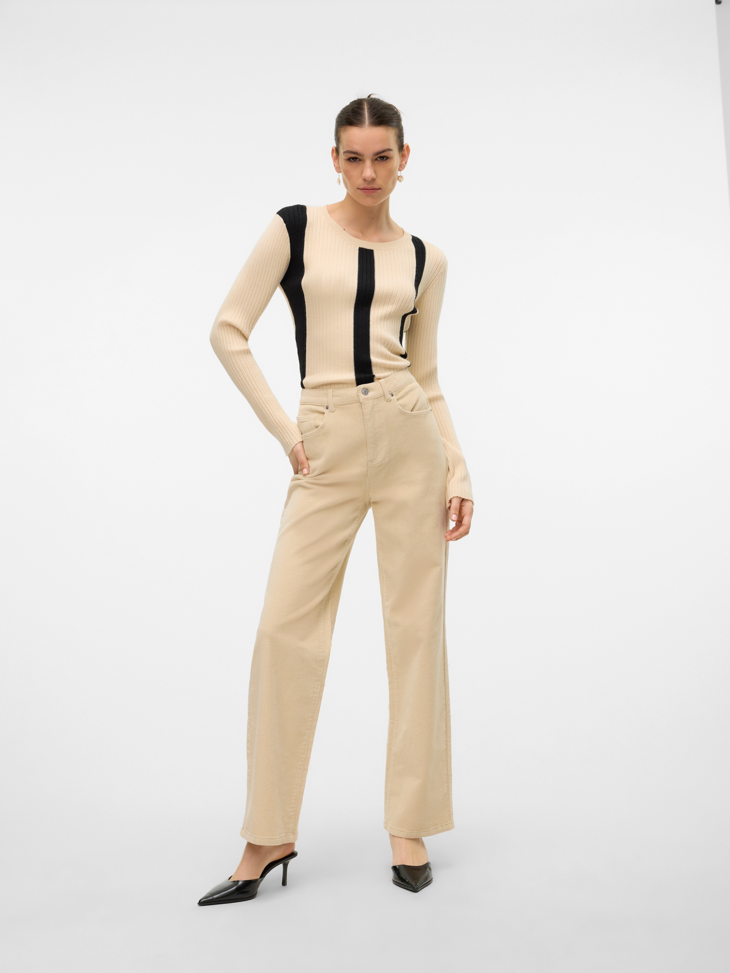 Vero Moda Cordhose »VMTESSA HR WIDE CORDUROY PANTS GA NOOS«