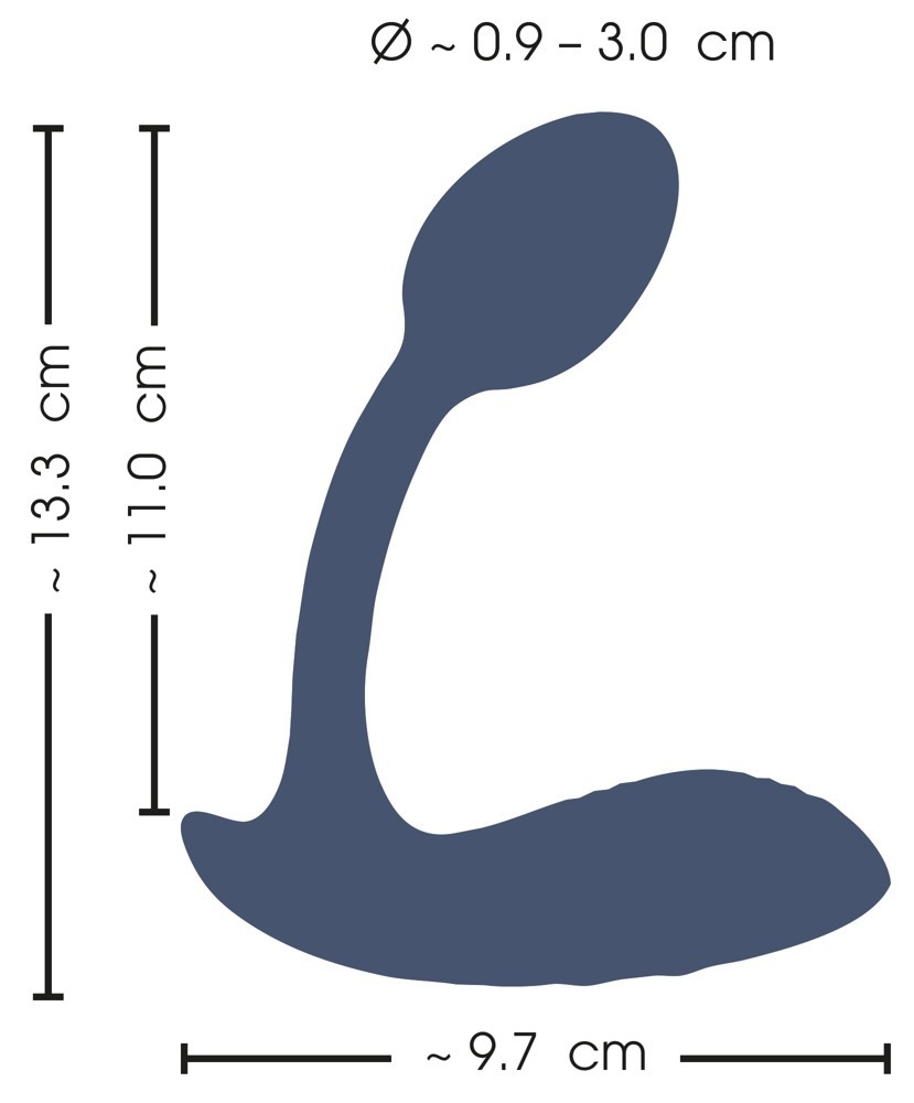 Sweet Smile Vibrator »Panty Vibrator RC Bendable Panty Vibrator«