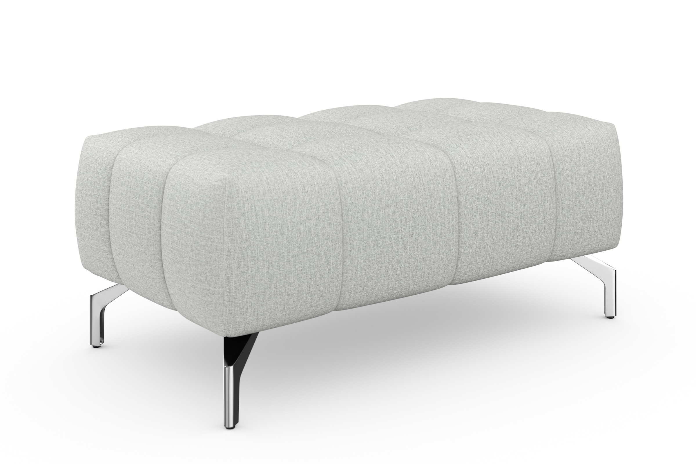 sit&more Hocker »Cool«, mit silberfarbenen Füßen