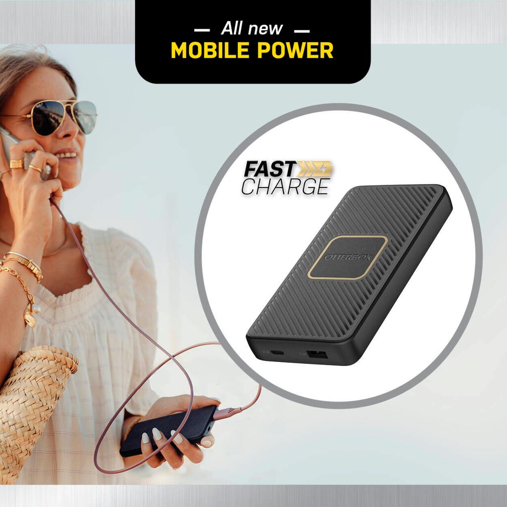 Otterbox Powerbank »Fast Charge Qi Wireless«, 10000 mAh