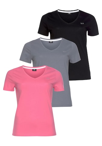 H.I.S T-Shirt »Essential-Basics«, (Spar-Set, 3er-Pack), Große Größen kaufen