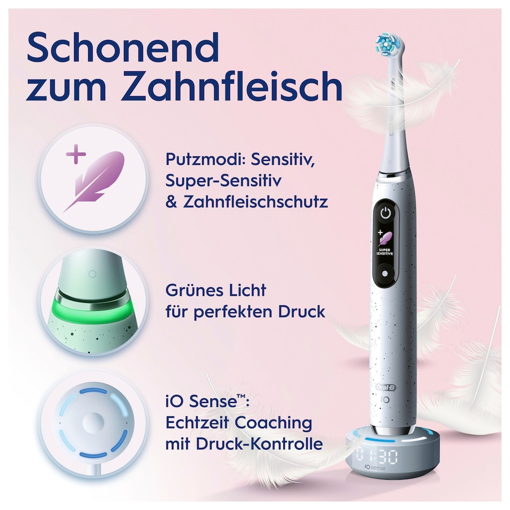 Oral-B Elektrische Zahnbürste »iO 10«, 1 St. Aufsteckbürsten