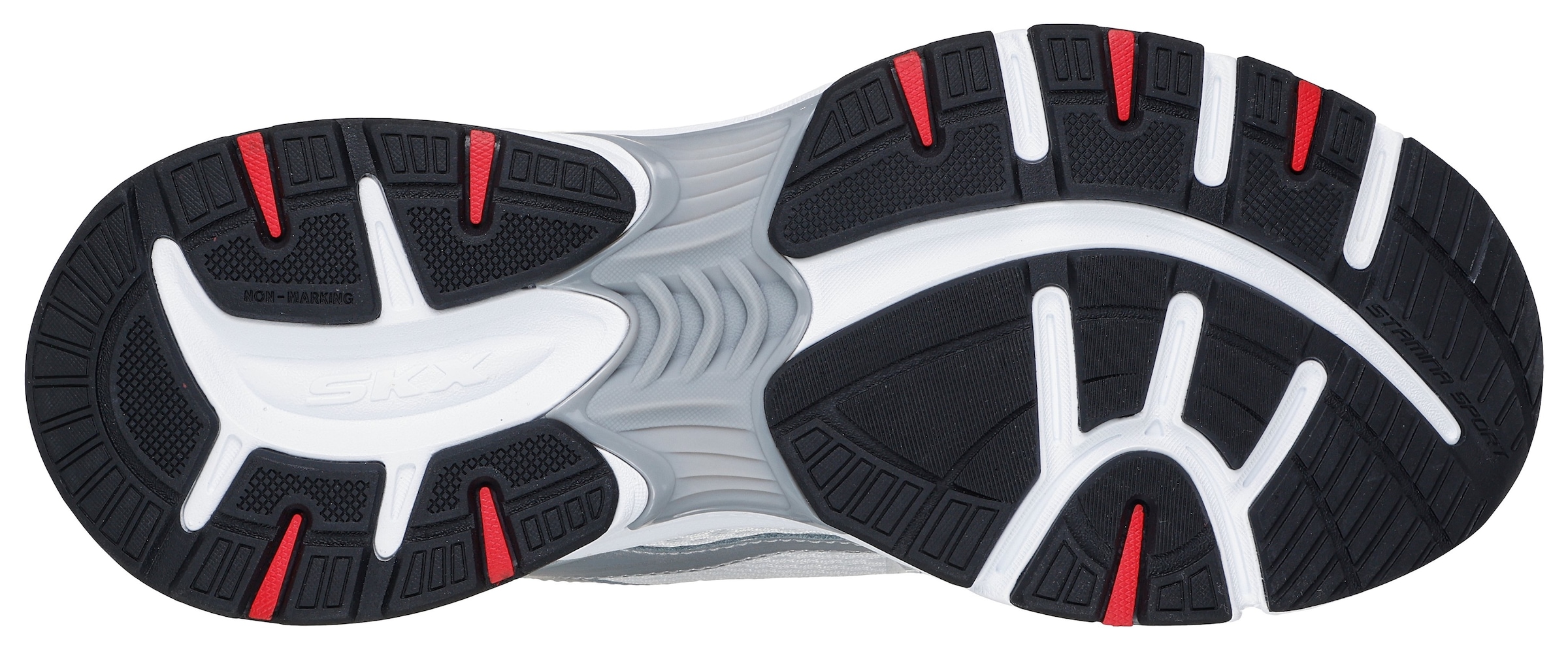 Skechers Slip-On Sneaker »STAMINA SPORT«, Trainingsschuh, Retro Sneaker mit Slip-ins