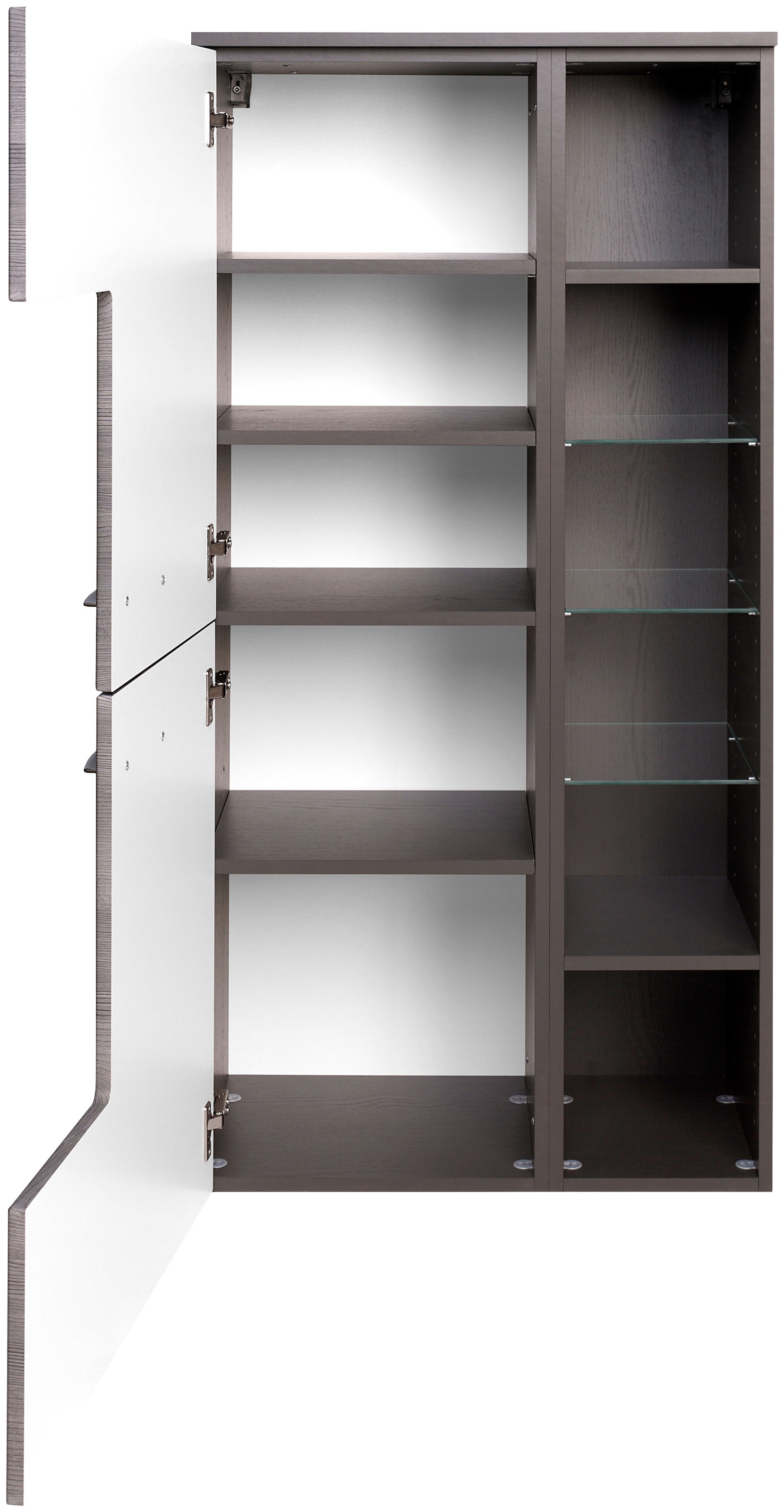 welltime Midischrank »Florida«, Breite 65 cm, mit hochglänzenden Fronten