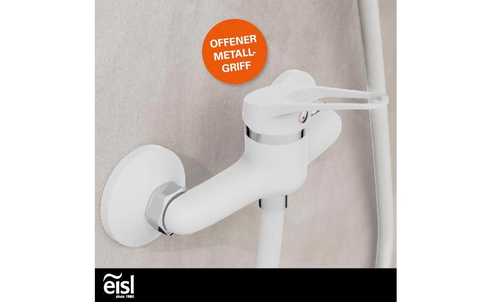 Eisl Duscharmatur »SPEED«, Wasserhahn Bad, Mischbatterie Dusche in Weiß/Chrom