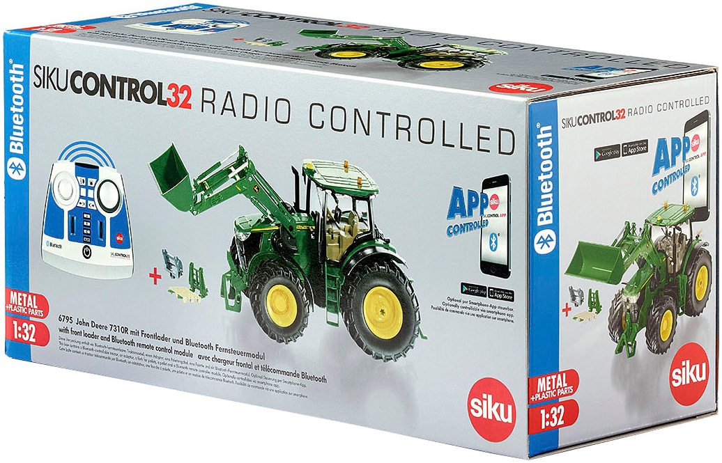 Siku RC-Traktor »Siku Control, RC John Deere 7310R (6795)«, mit Licht und weiteren Funktionen; Made in Europe