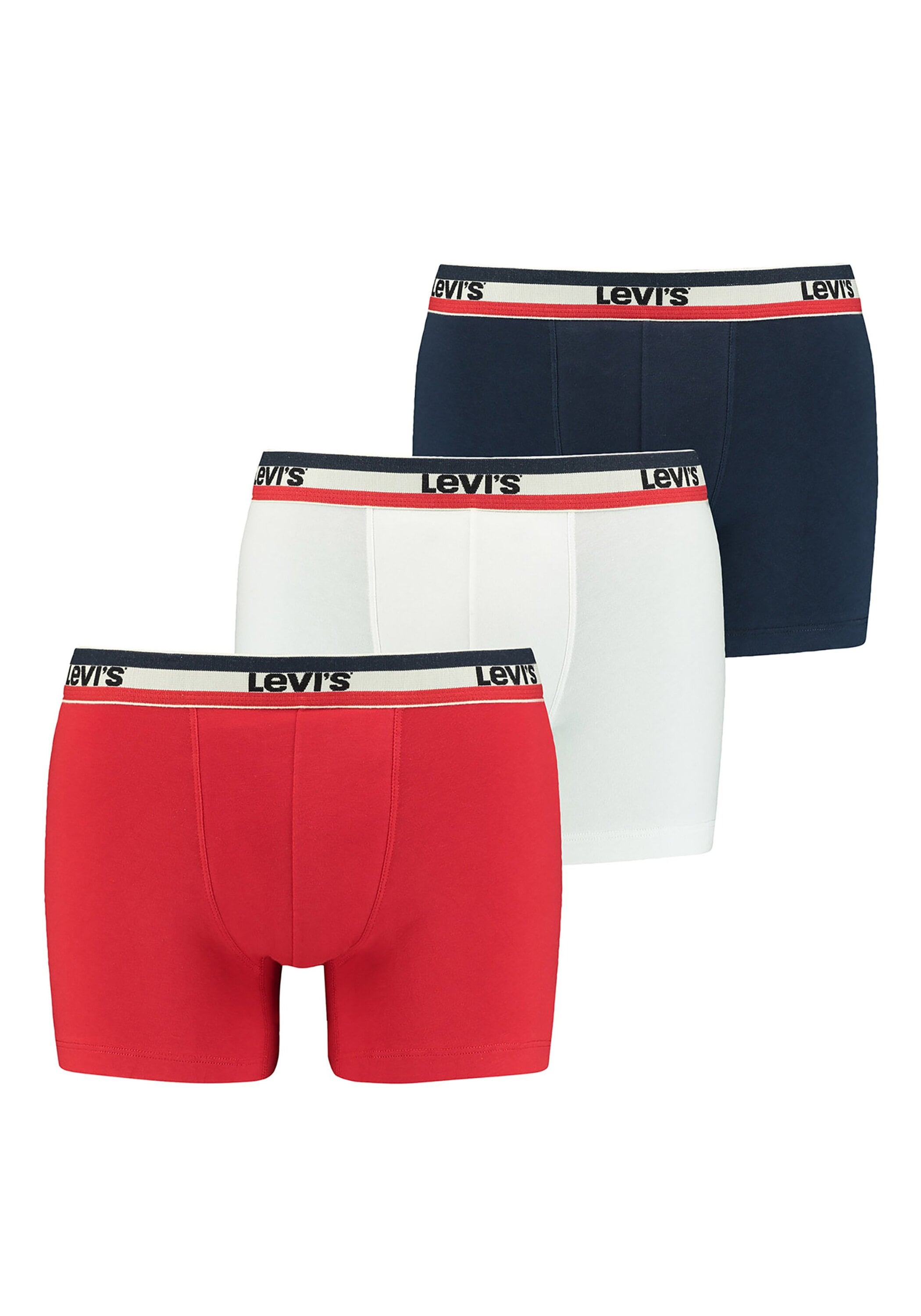 Levi's® Boxershorts »Boxershort MEN SPRTSWR LOGO BOXER BRIEF 3P 3er Pack«