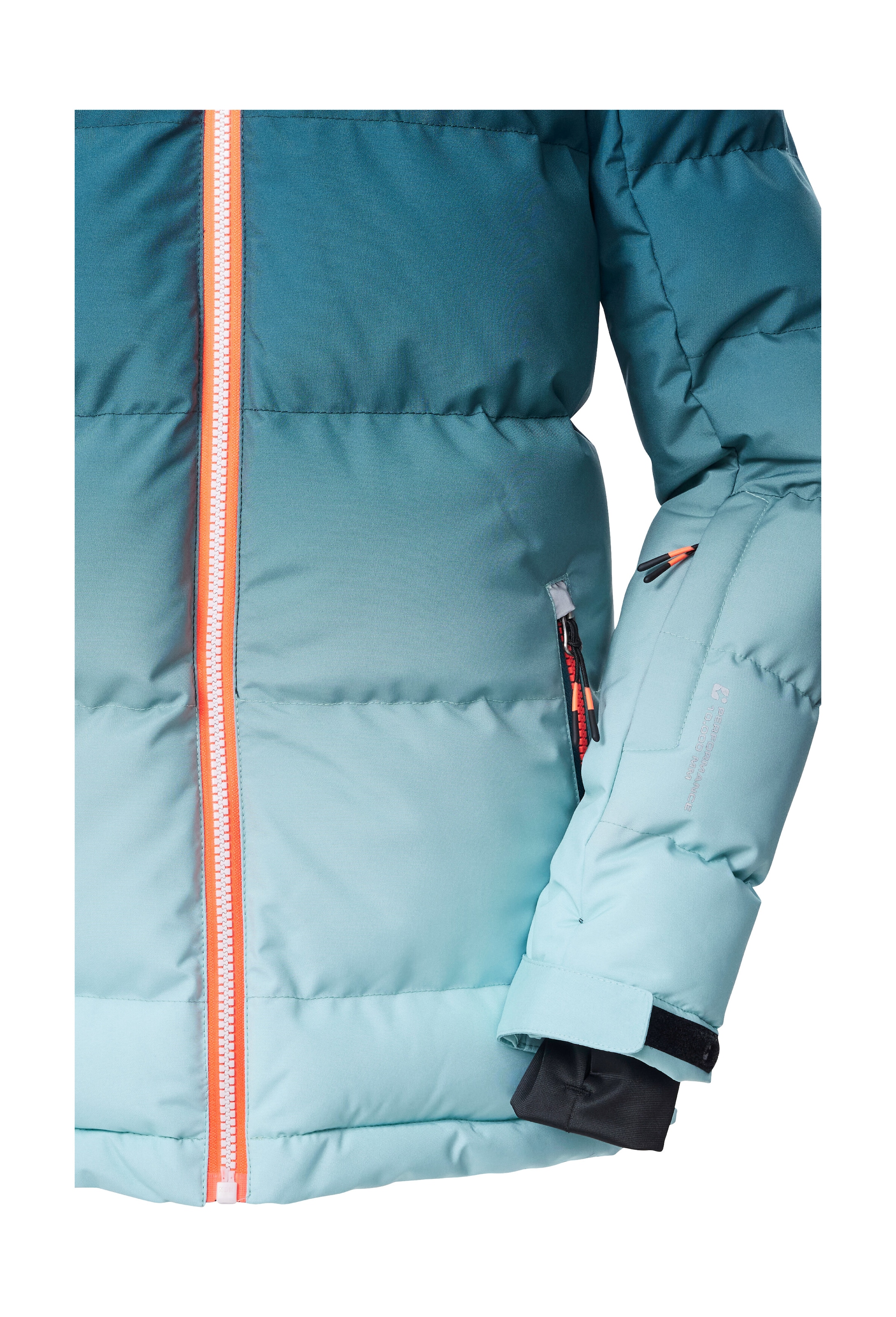 Killtec Skijacke »KSW 330 GRLS SKI QLTD JCKT« Wasserabweisende Winterjacke, atmungsaktiv, verstellbare Kapuze