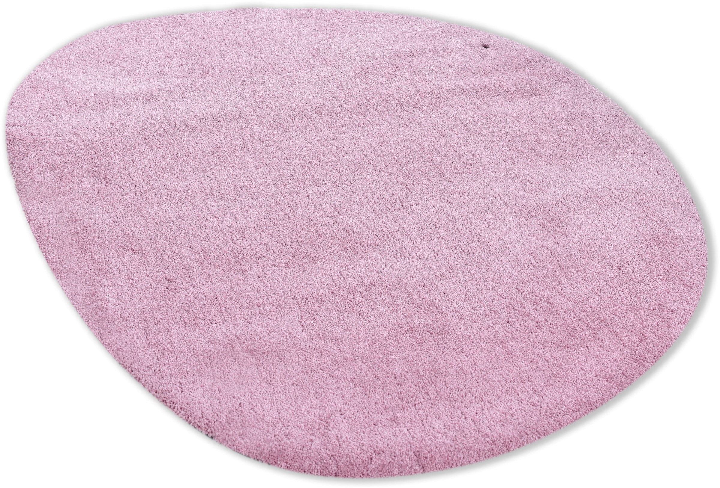 TOM TAILOR HOME Hochflor-Teppich »Shaggy Teppich Cozy«, oval, 25 mm Höhe, Uni Farben, auch in Pastell Farben, weich & kuschelig
