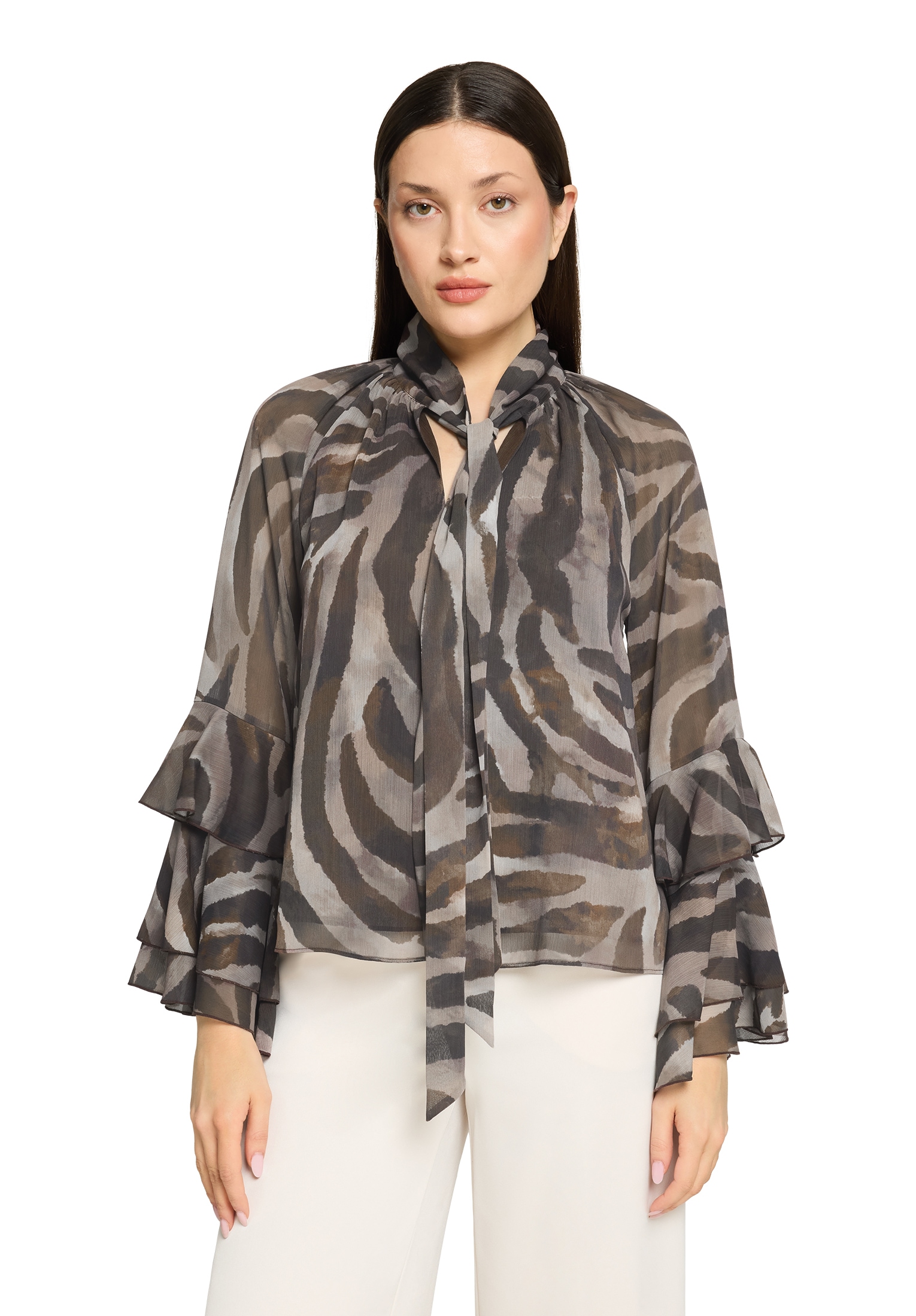 Vera Mont Chiffonbluse »Chiffonbluse mit Volant«