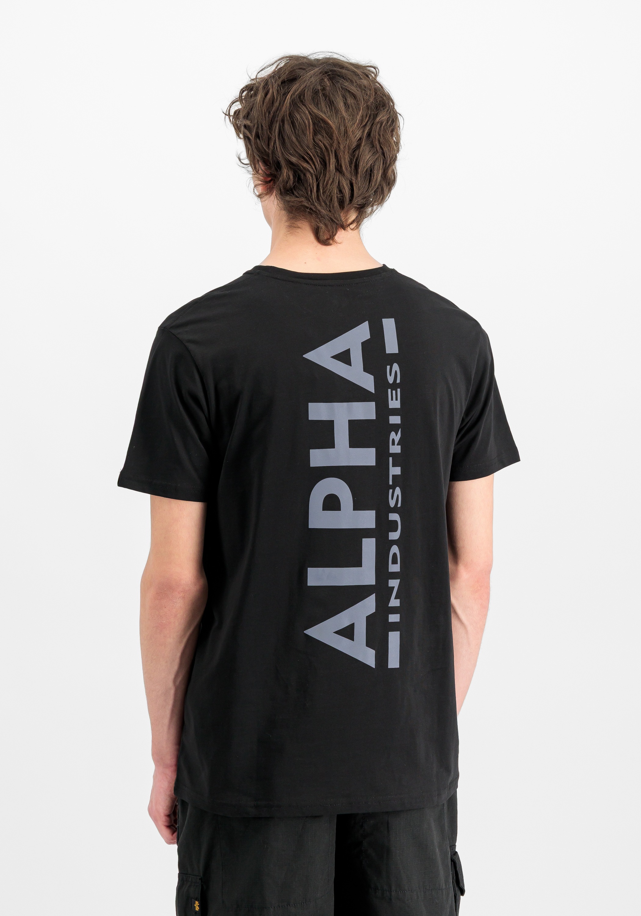 Alpha Industries T-Shirt »Backprint T-Shirt Reflective Print«