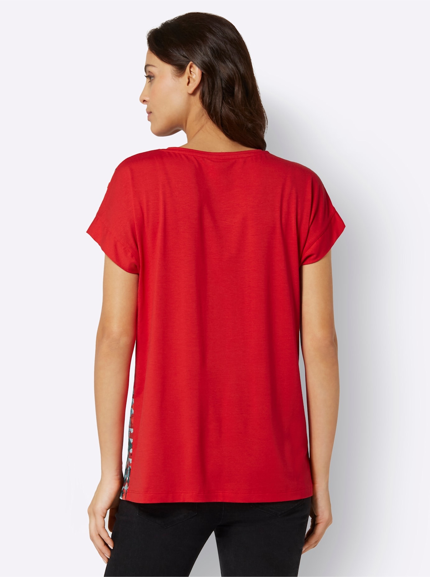 Inspirationen Kurzarmshirt »Druck-Shirt«, (1 tlg.)