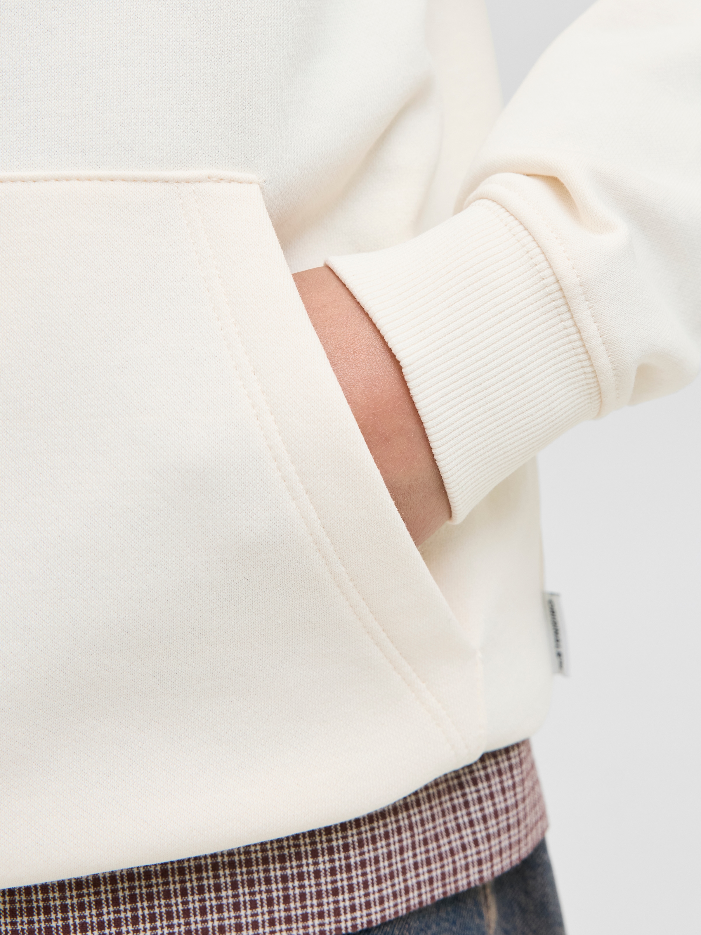 Jack & Jones Junior Kapuzensweatshirt »JORINWOOD BLOCK BRANDING SWEAT NOOS JNR«