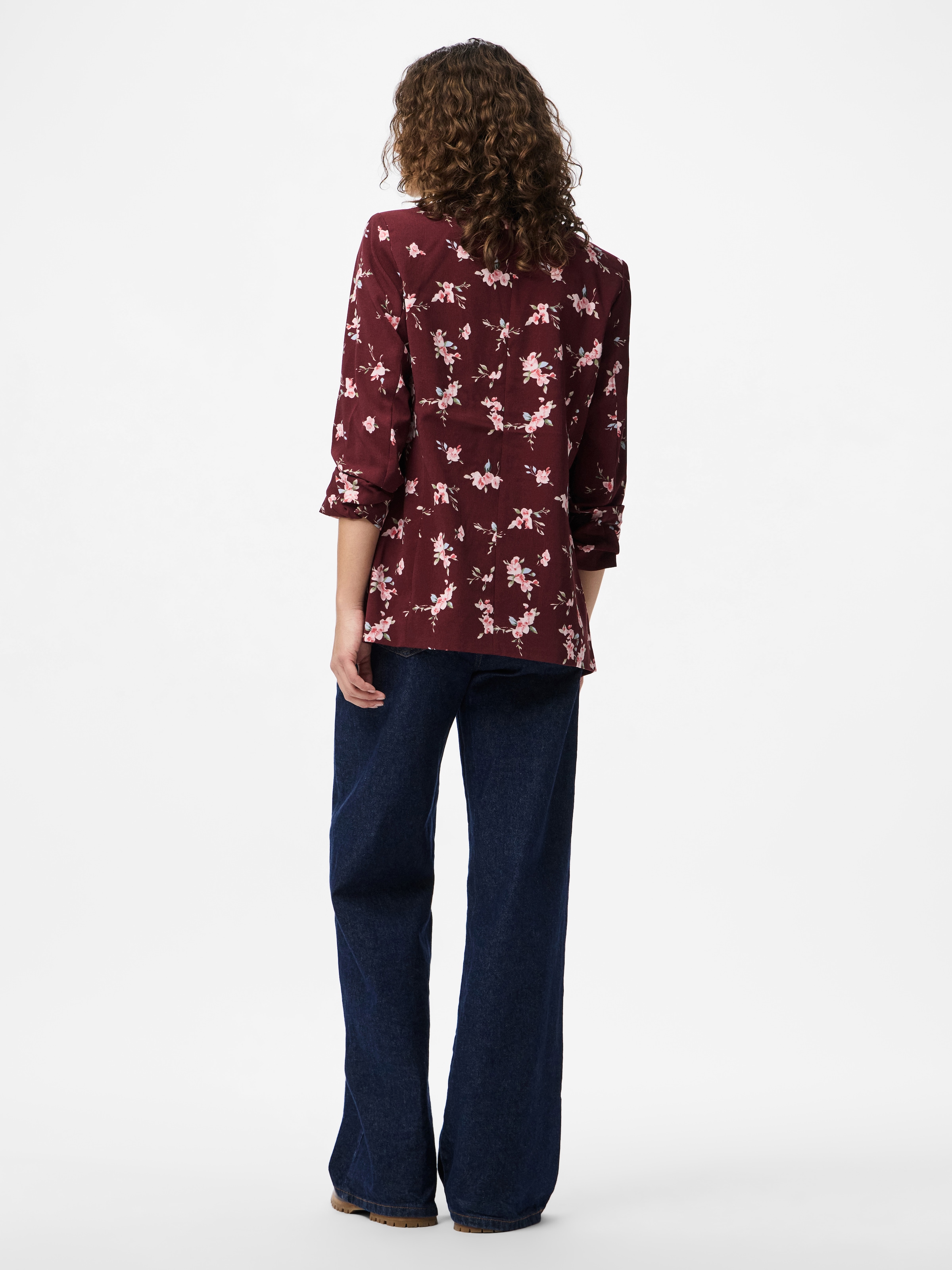 pieces »PCBOSELLA 3/4 PRINTED BLAZER NOOS« mit 3/4 Ärmel