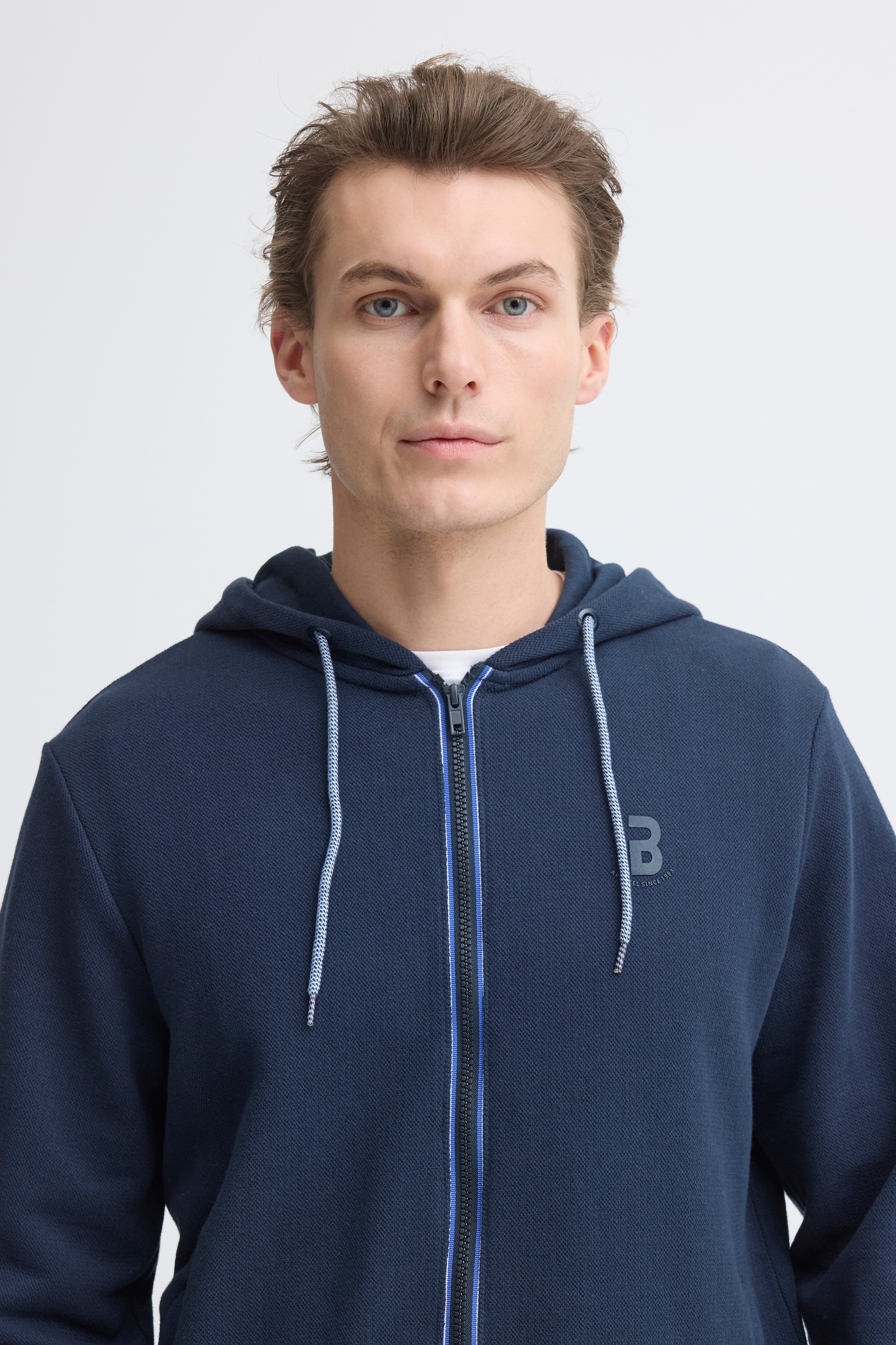 Blend Kapuzensweatshirt »BHJUMA PIQUE ZIPP SWEAT«
