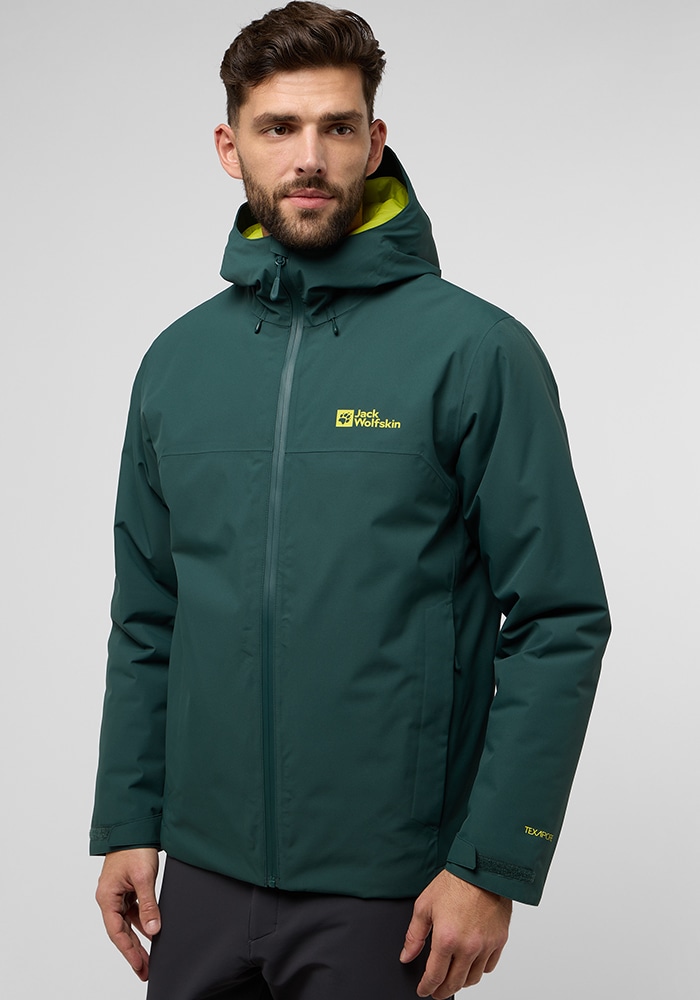 Jack Wolfskin Outdoorjacke »WISPER INS JKT M«, mit Kapuze