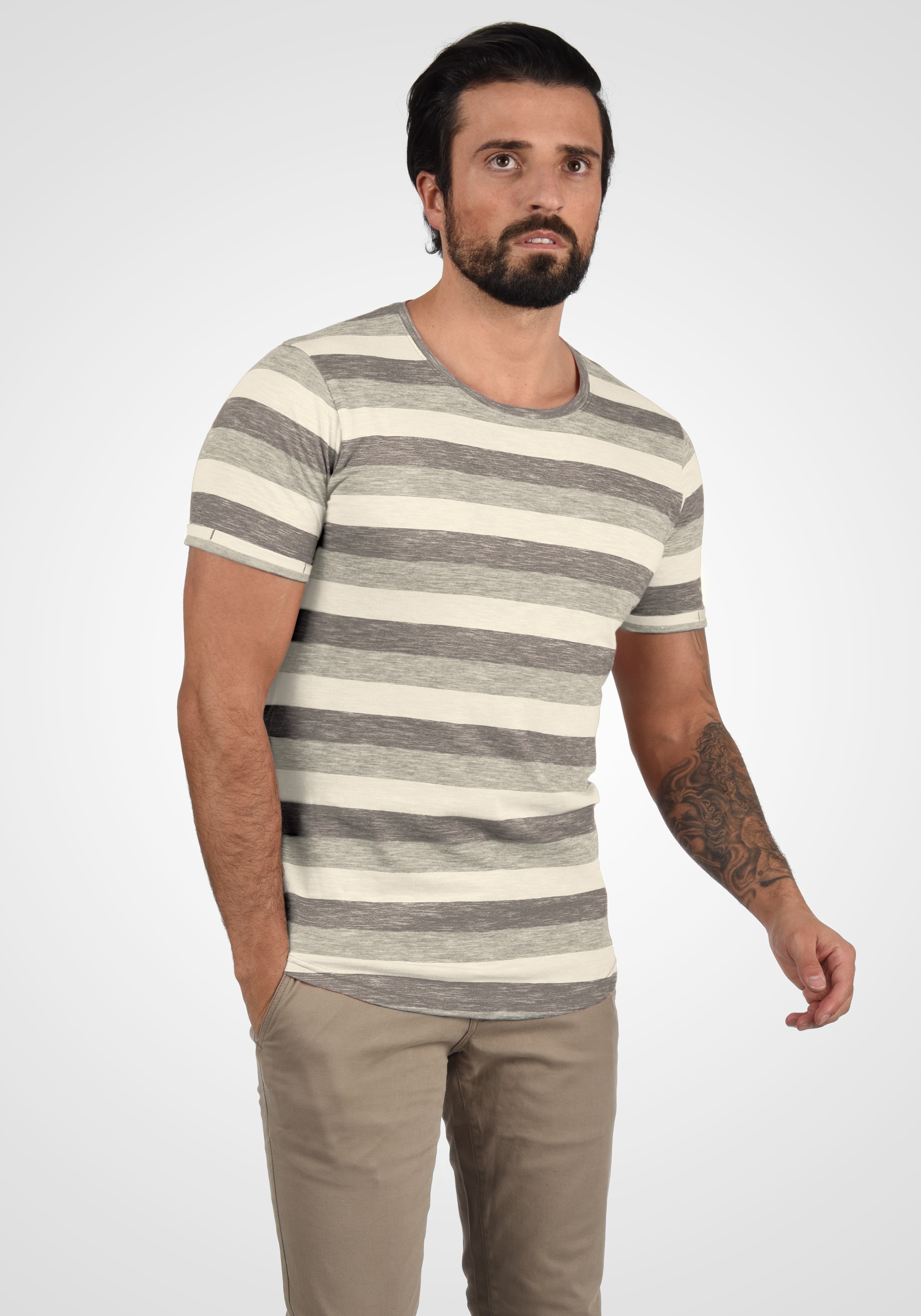 !Solid Rundhalsshirt »Rundhalsshirt SDThicco«