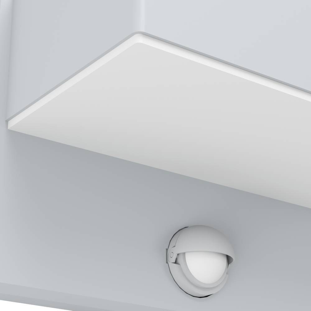 EGLO LED Außen-Wandleuchte »AZZINANO«, 2 flammig, Leuchtmittel LED-Board | LED fest integriert, 6M Reichweite, Licht nach oben und unten, Außenlampe, Outdoor Lampe