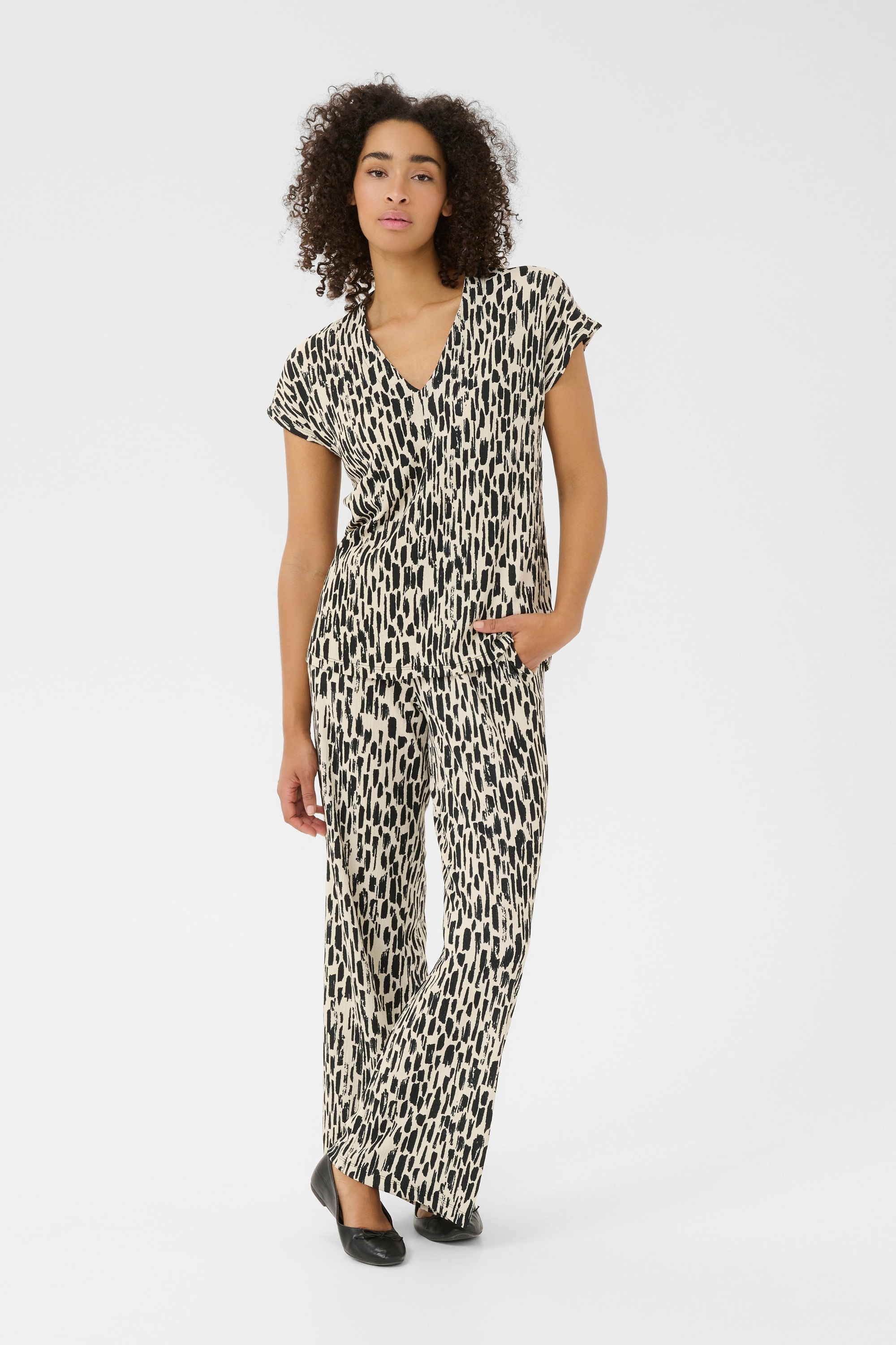 KAFFE Stoffhose »Casual Hose BPanika«