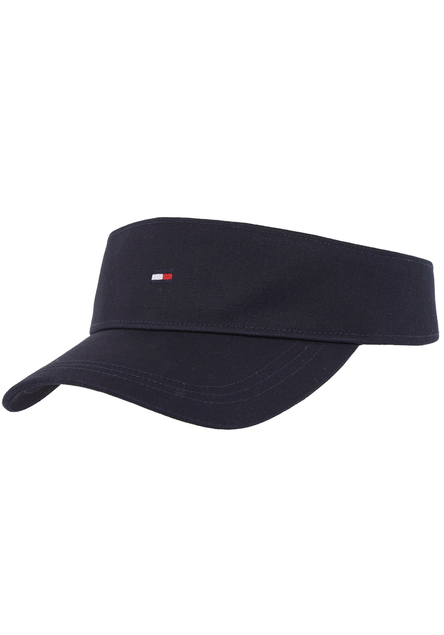 Tommy Hilfiger Visor »ESSENTIAL FLAG VISOR«, mit aufgesticktem Tommy  Hilfiger Flag vorne bestellen bei OTTO