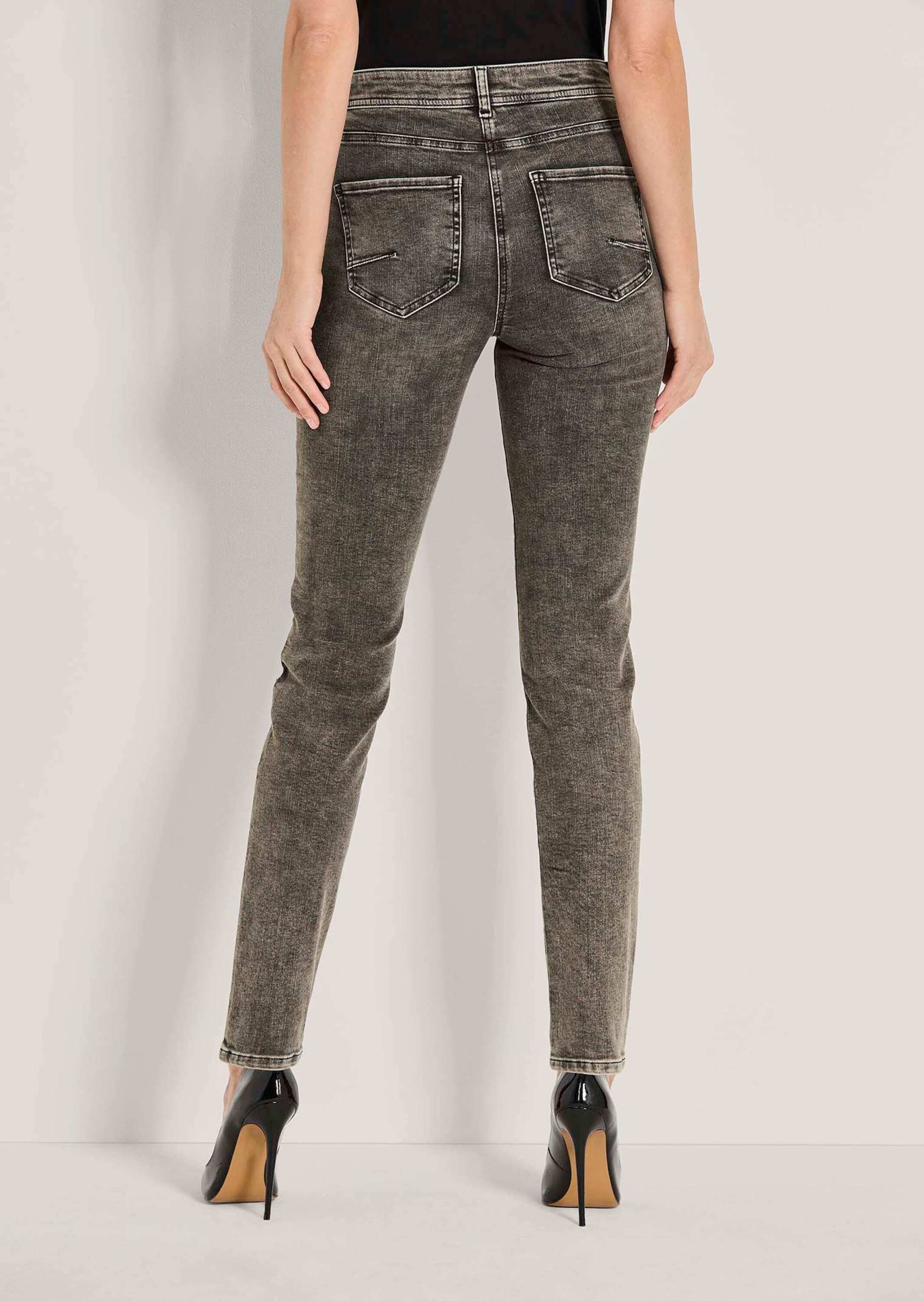 MADELEINE Regular-fit-Jeans »Jeans Schmale Jeans mit Used-Waschung«