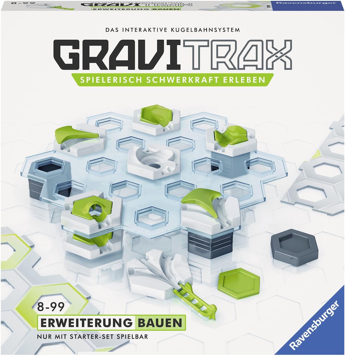 Ravensburger Kugelbahn-Bausatz »GraviTrax Erweiterung Bauen«, Made in Europe, FSC® - schützt Wald - weltweit