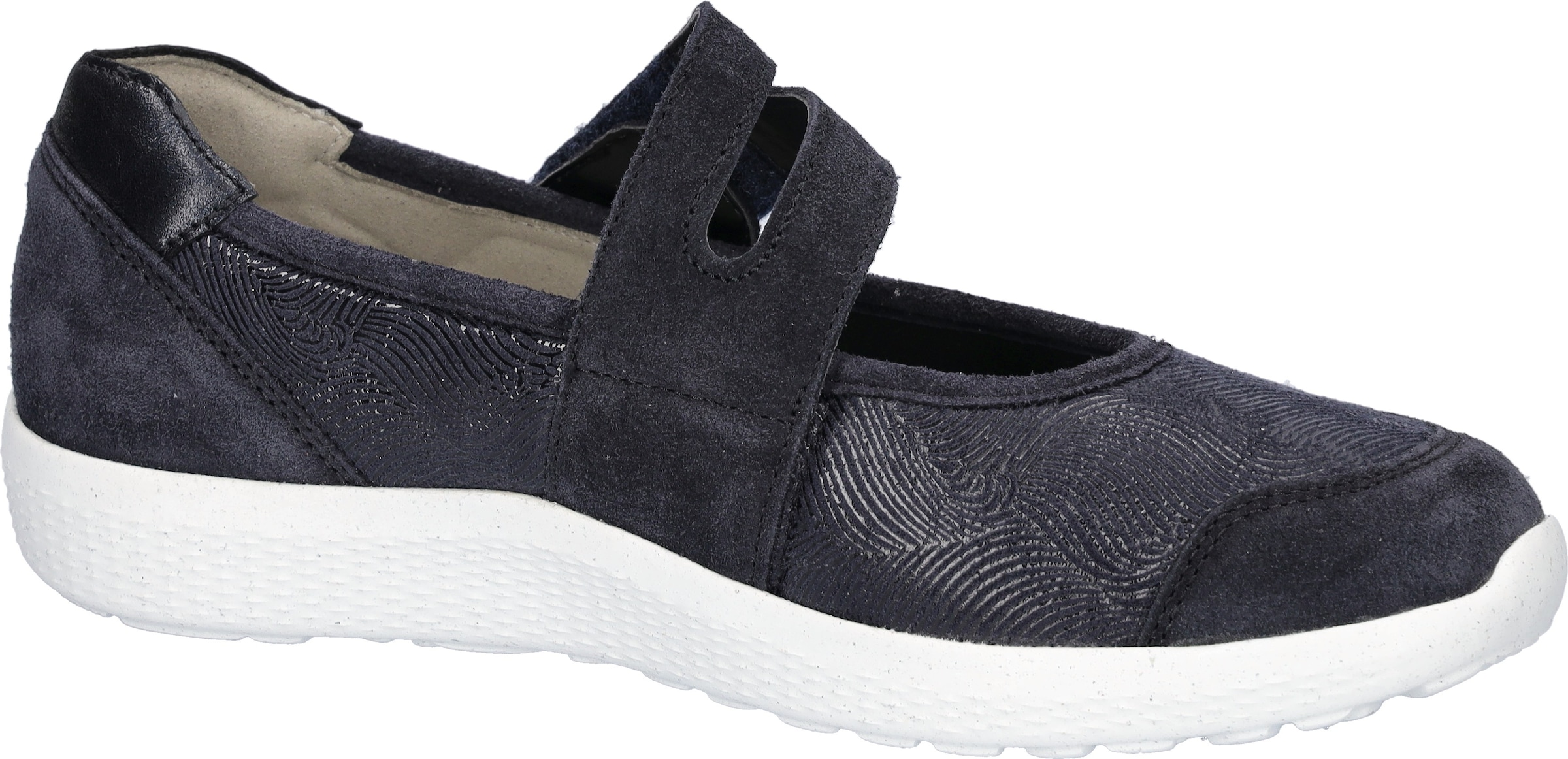 Waldläufer Riemchenballerina »K-IRA Soft«  Schlupfschuh mit Klettriegel, Bequemschuh, K-Weite