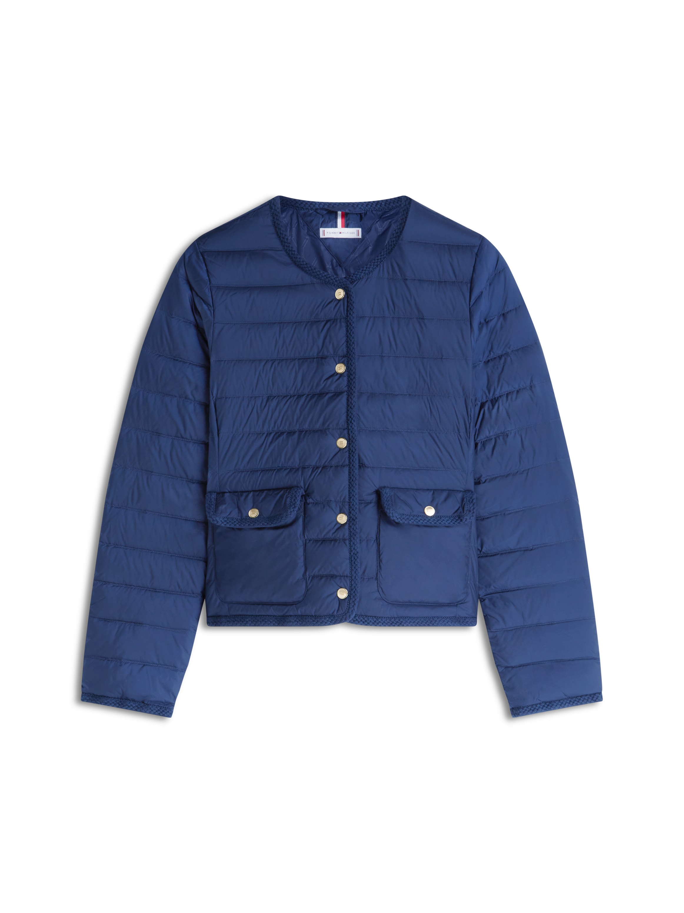 Tommy Hilfiger Steppjacke »FEMININE LW DOWN JACKET« mit aufgesetzten Taschen