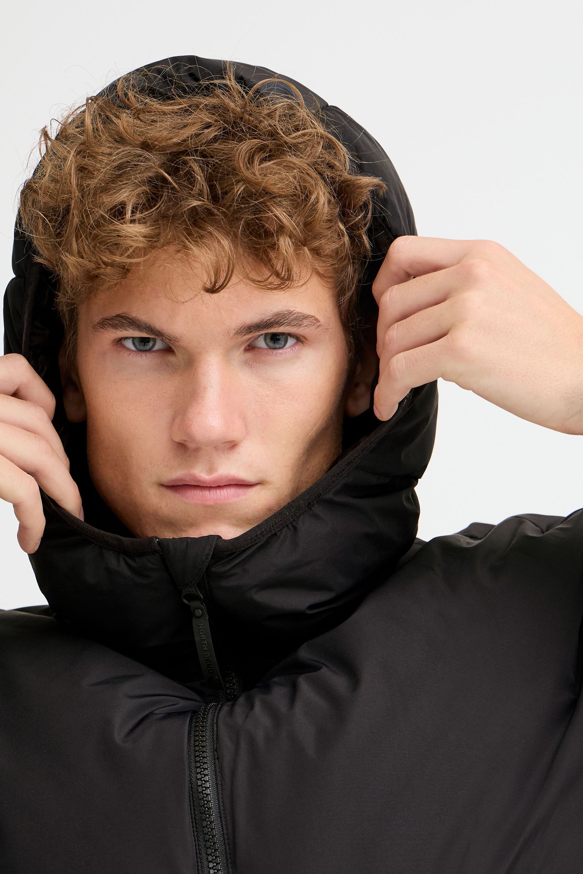 North Bend Steppjacke »Steppjacke NBSareno M«, mit Kapuze