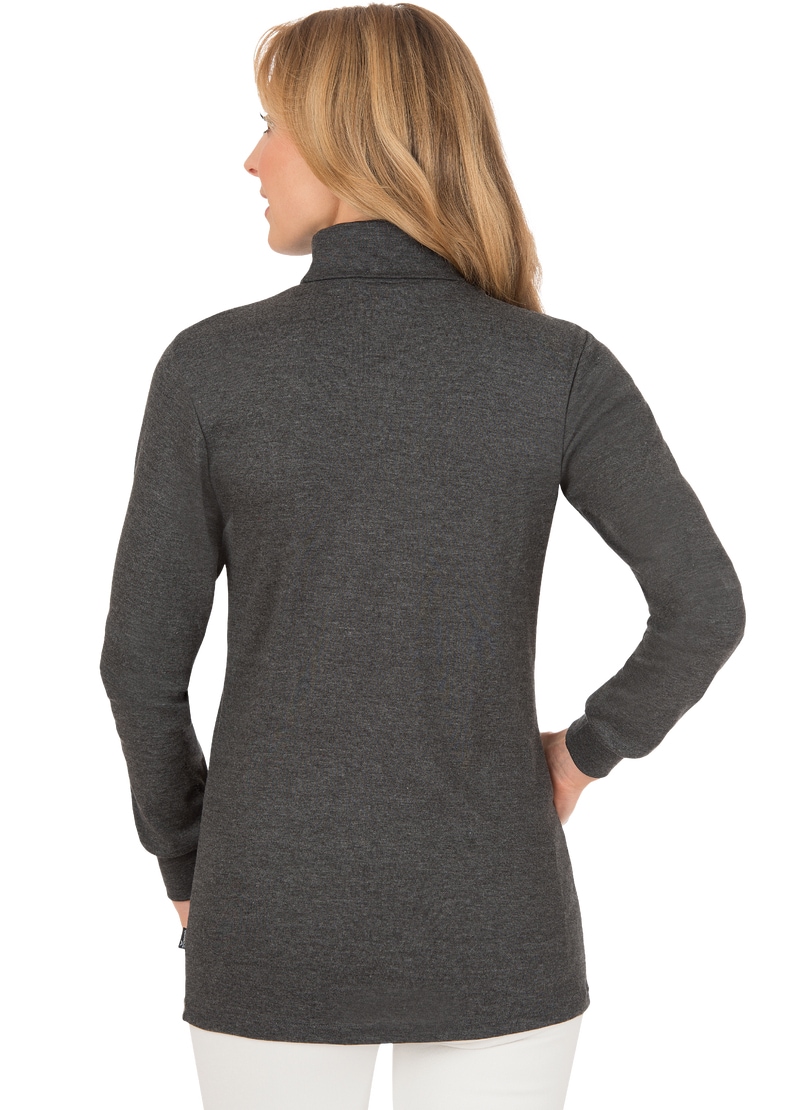 Trigema Rollkragenshirt »TRIGEMA Langarm Ski- und Sport-Rollkragenpullover«, (1 tlg.)