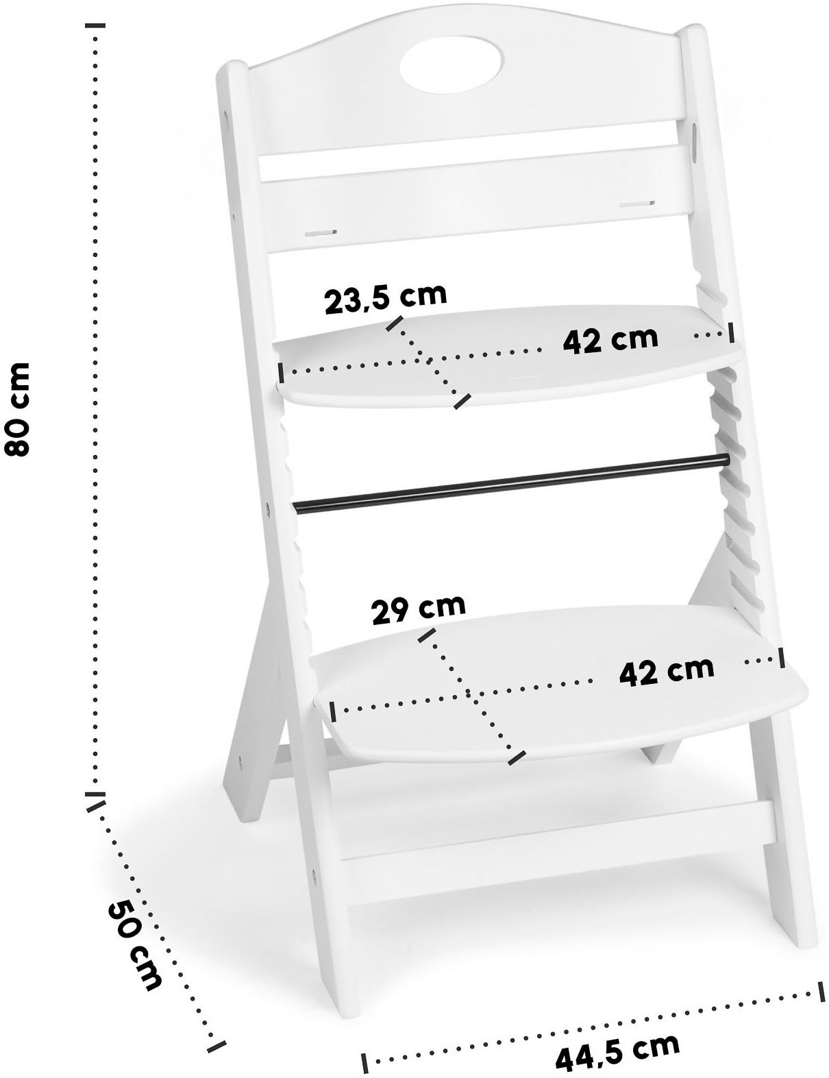 BabyGo Hochstuhl »Family, white« ()