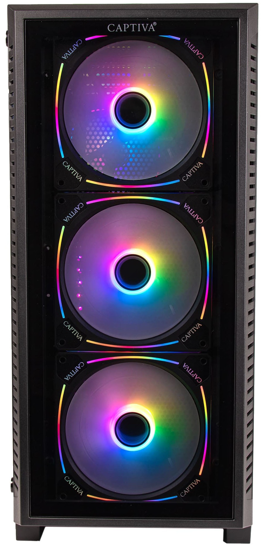 CAPTIVA Gaming-PC-Komplettsystem »Advanced Gaming R94-948 TFT Bundle« 27 ″ AMD Ryzen 7 GeForce® RTX™ 5060 Ti 32 GB RAM 2.000 GB SSD