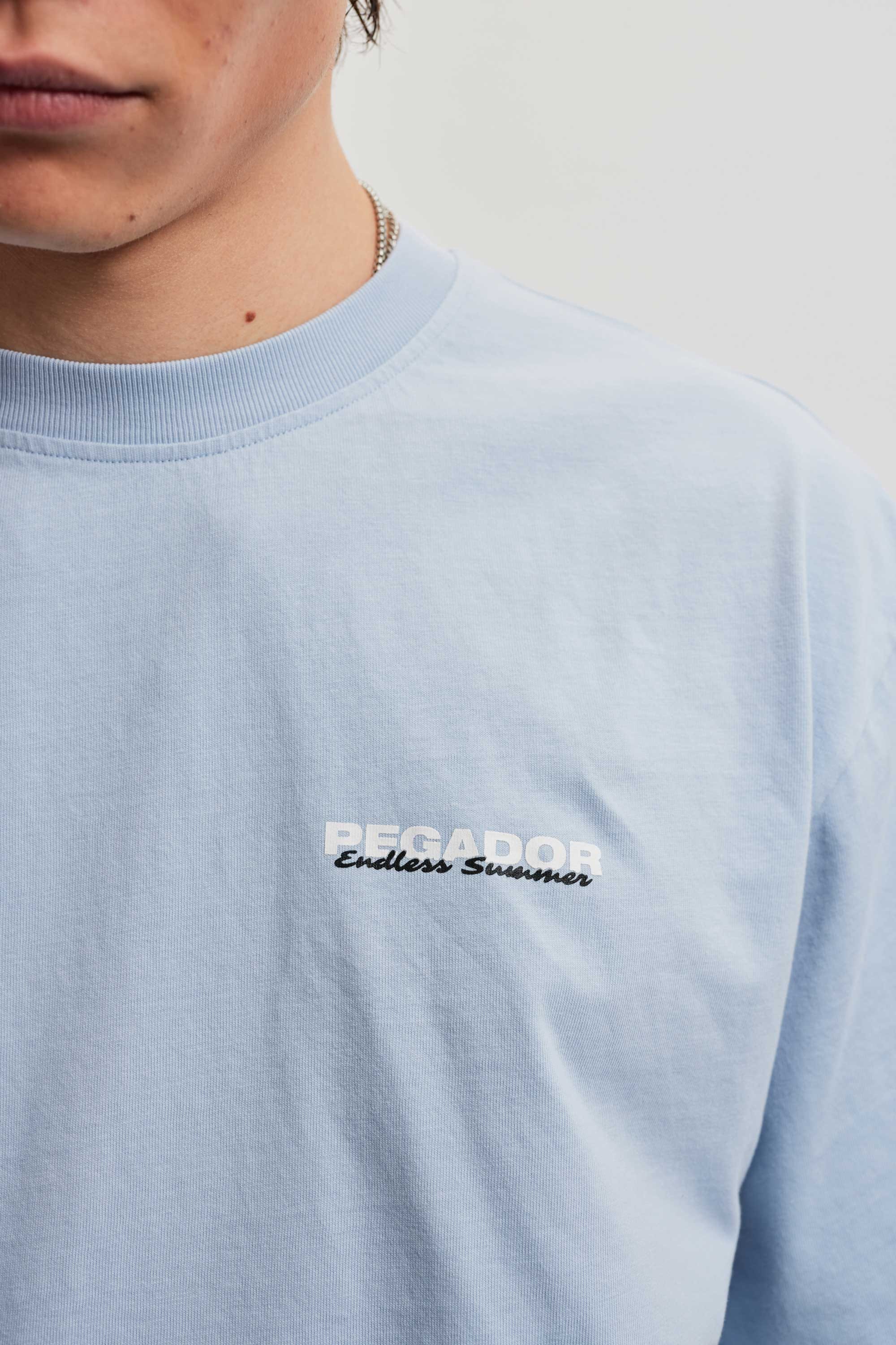 PEGADOR Rundhalsshirt »TORRES OVERSIZED TEE«