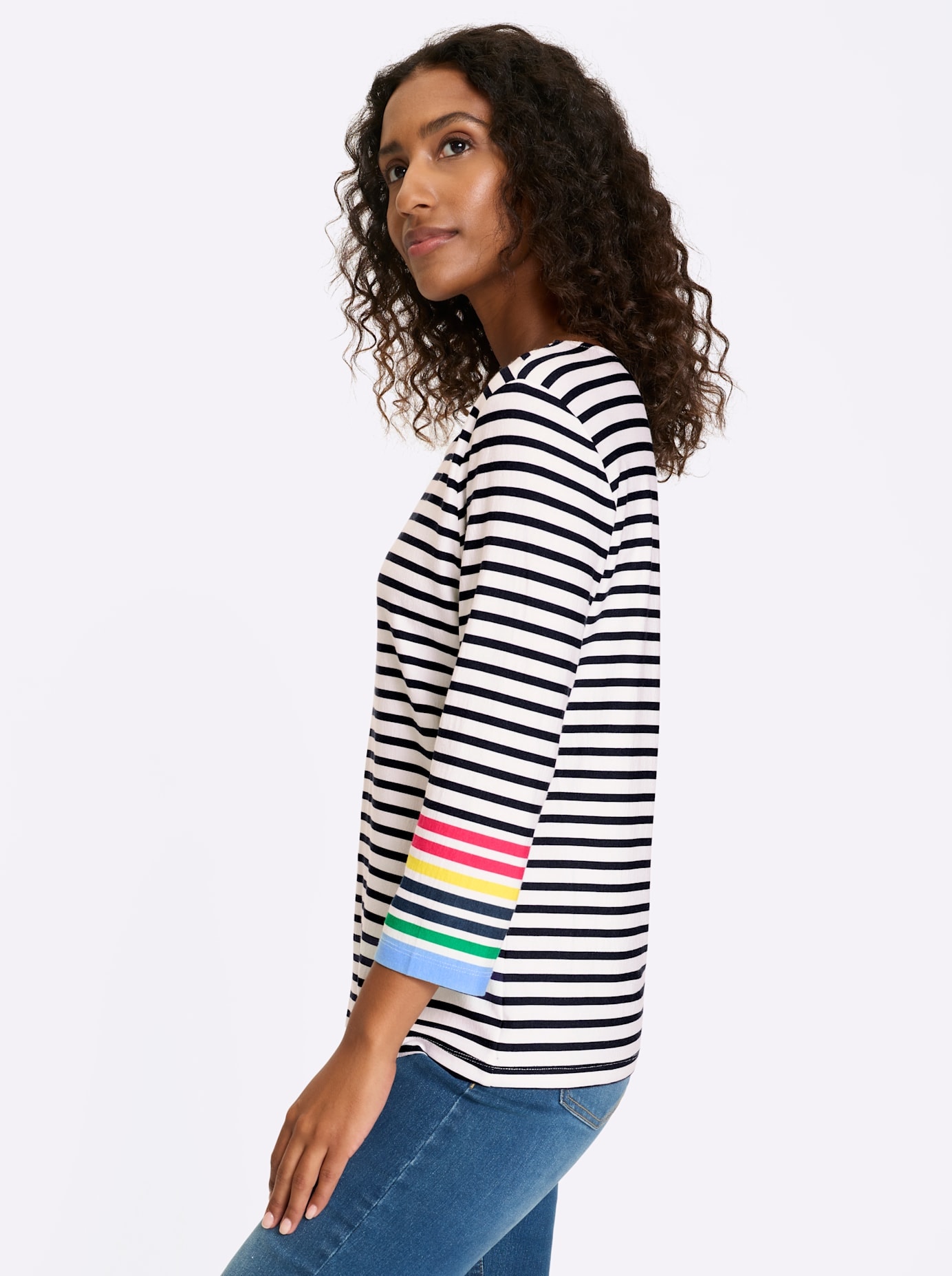 heine 3/4-Arm-Shirt »Ringelshirt« 1 tlg.