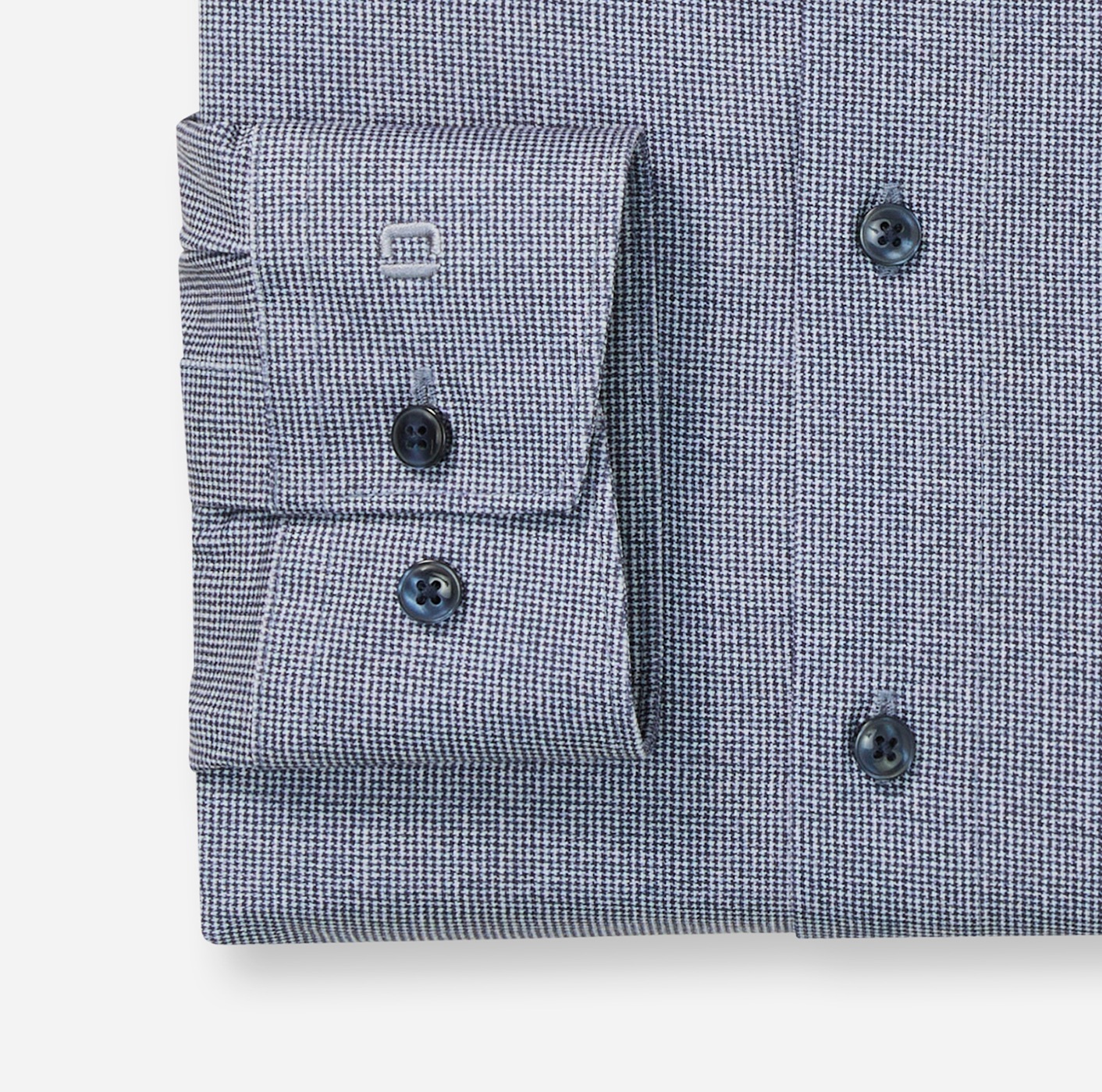 OLYMP Langarmhemd »Luxor 24/Seven« Businesshemd, Jersey, modern fit, New Kentkragen