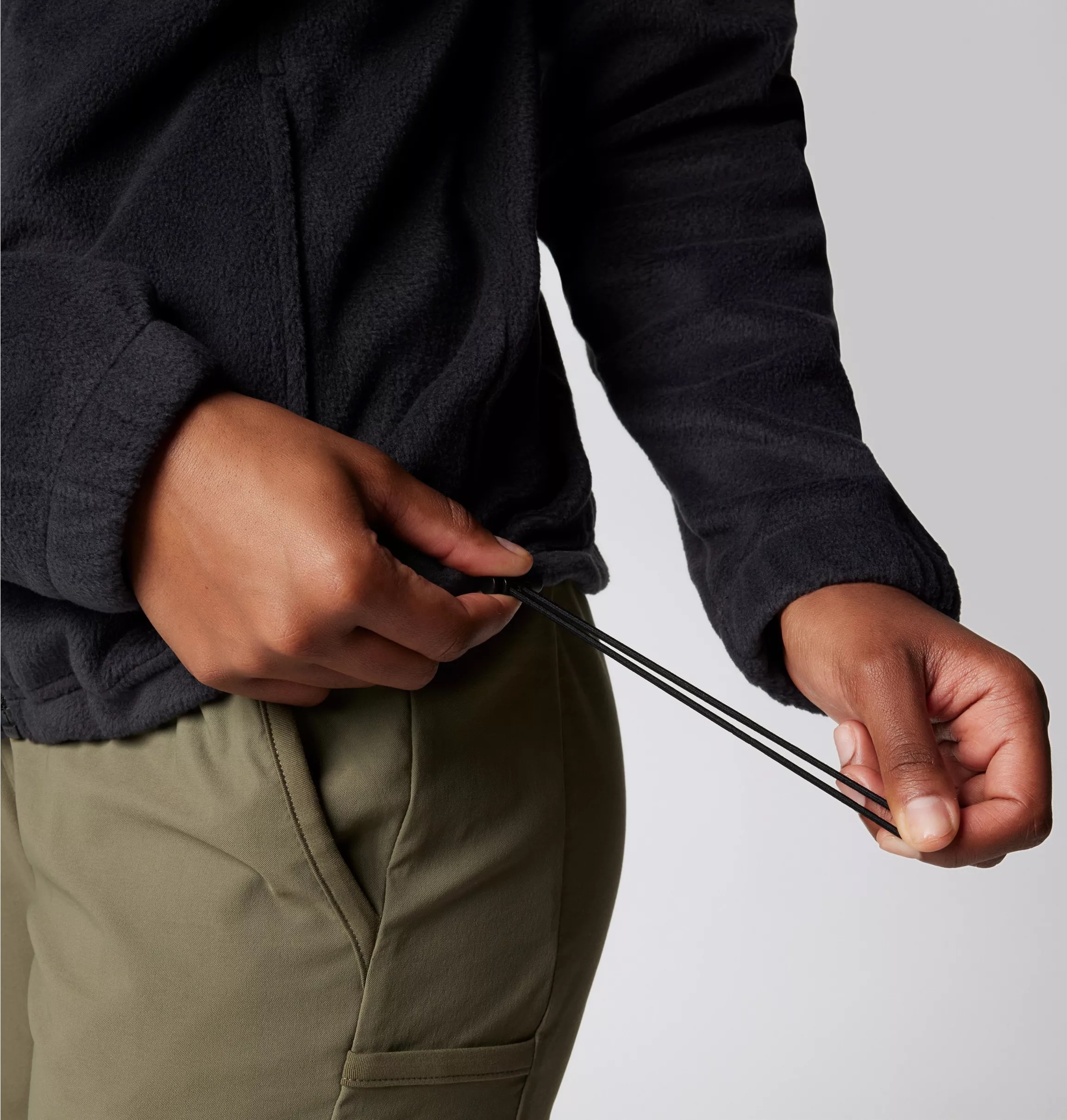 Columbia Fleecejacke »Benton Springs™« sportlicher Stil, klassischer Schnitt, innenliegender Kordelzug