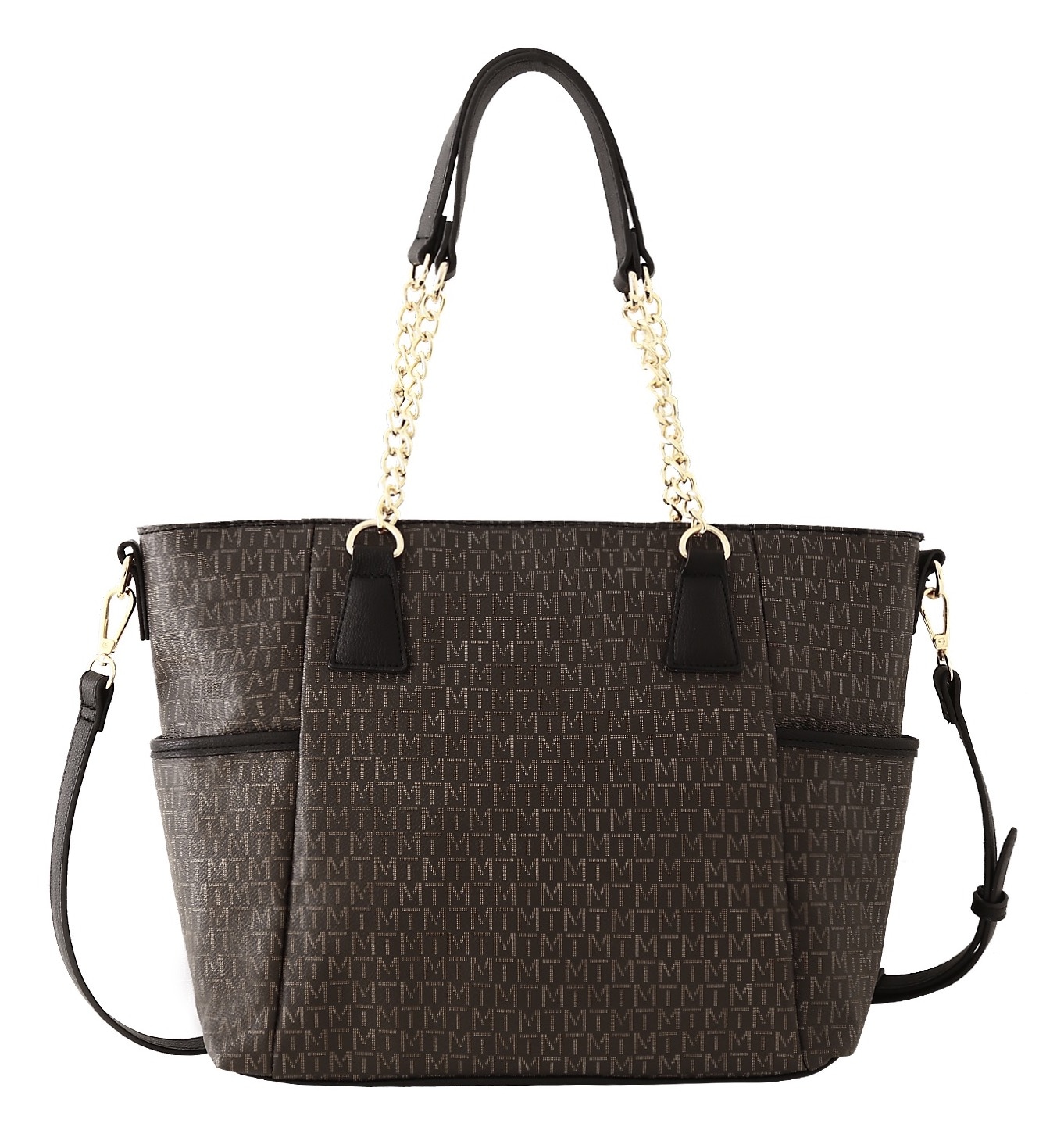 MARCO TOZZI Henkeltasche , Damen Umhängetasche, Shopper, Schultertasche mit Logoschriftzug