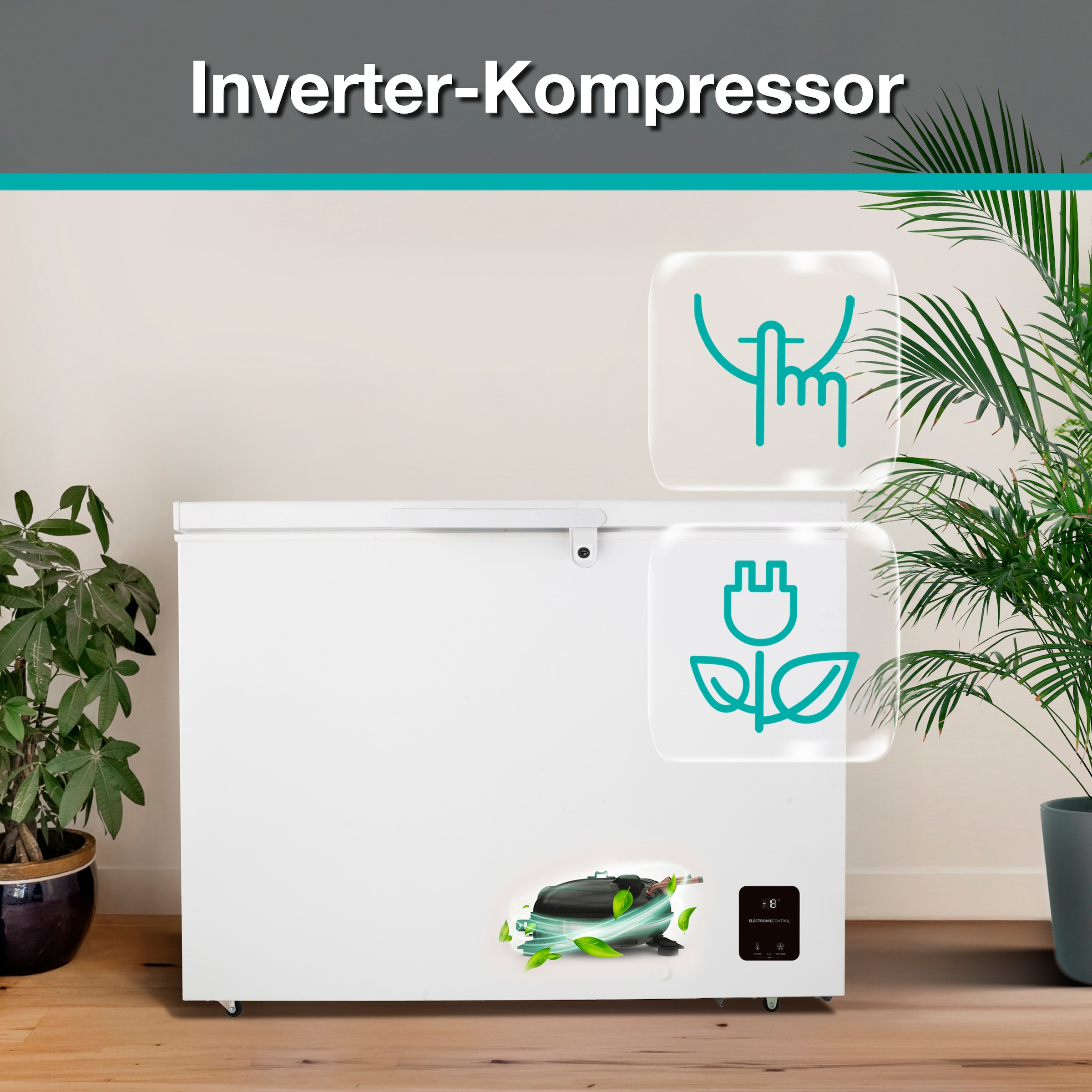 GORENJE Gefriertruhe »FH30DAW« 84,7 cm hoch 111,4 cm breit LED-Display