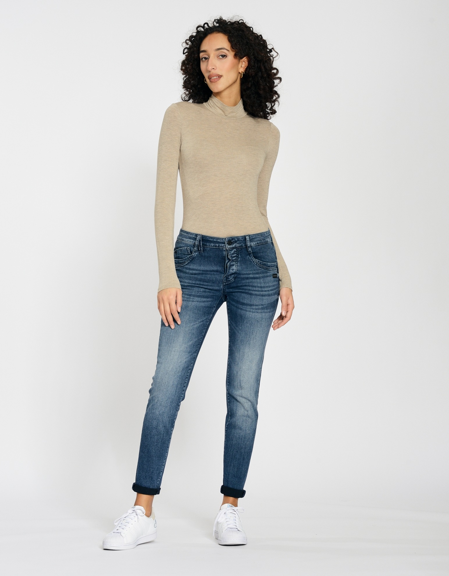 GANG Relax-fit-Jeans »94GERDA«, mit besonderer Struktur