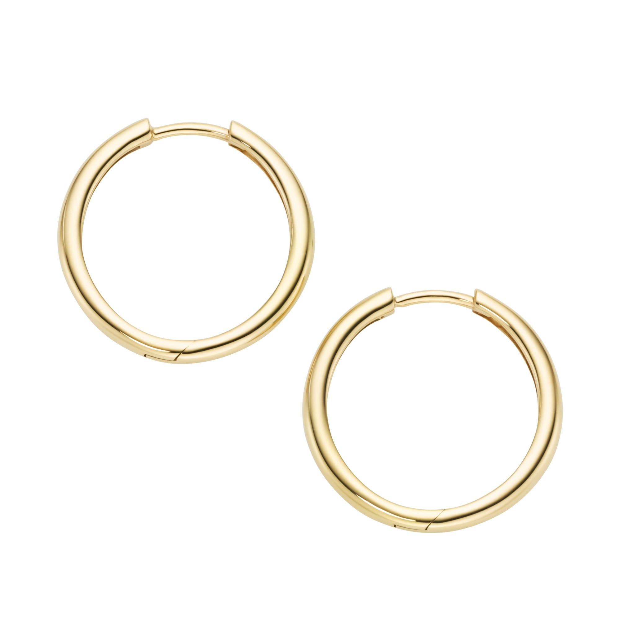 Luigi Merano Paar Creolen »Klappcreolen rund, Durchmesser ca. 19,5 mm, Gold 375«