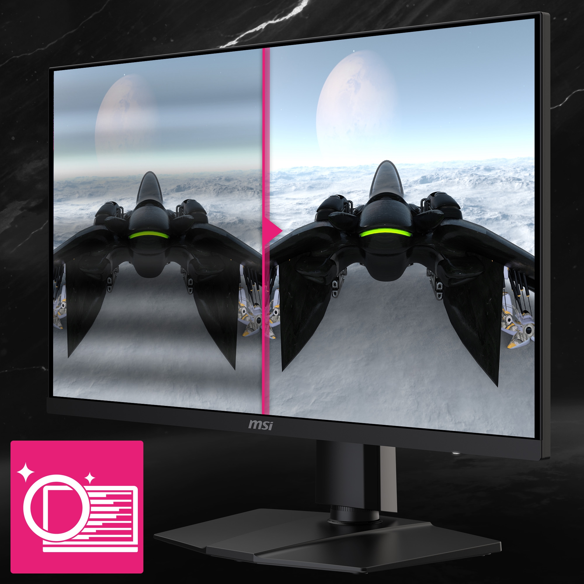 MSI Gaming-Monitor »MPG 274URF QD«, 69 cm/27 Zoll, 3840 x 2160 px, 4K Ultra HD, 0,5 ms Reaktionszeit, 160 Hz, 5-Wege Joystick Navigation