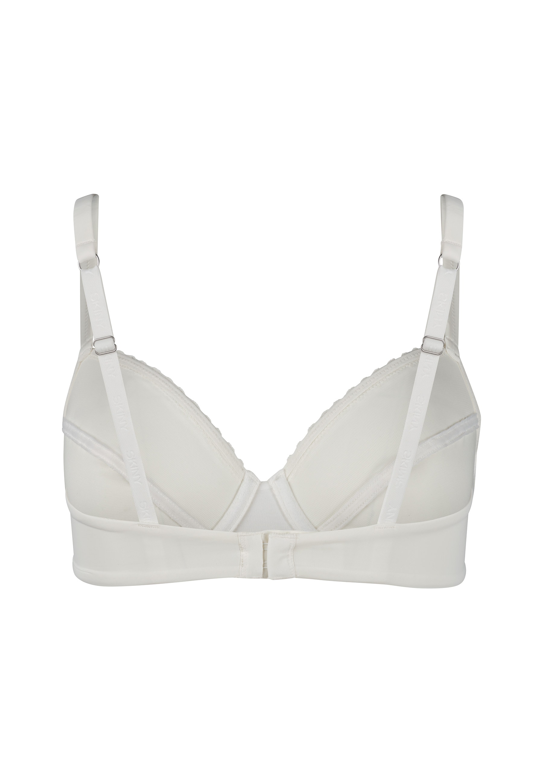 Skiny Bügel-BH »Elementalace« mit Mesh unterlegt, Mikrofaser, Spitzenkante