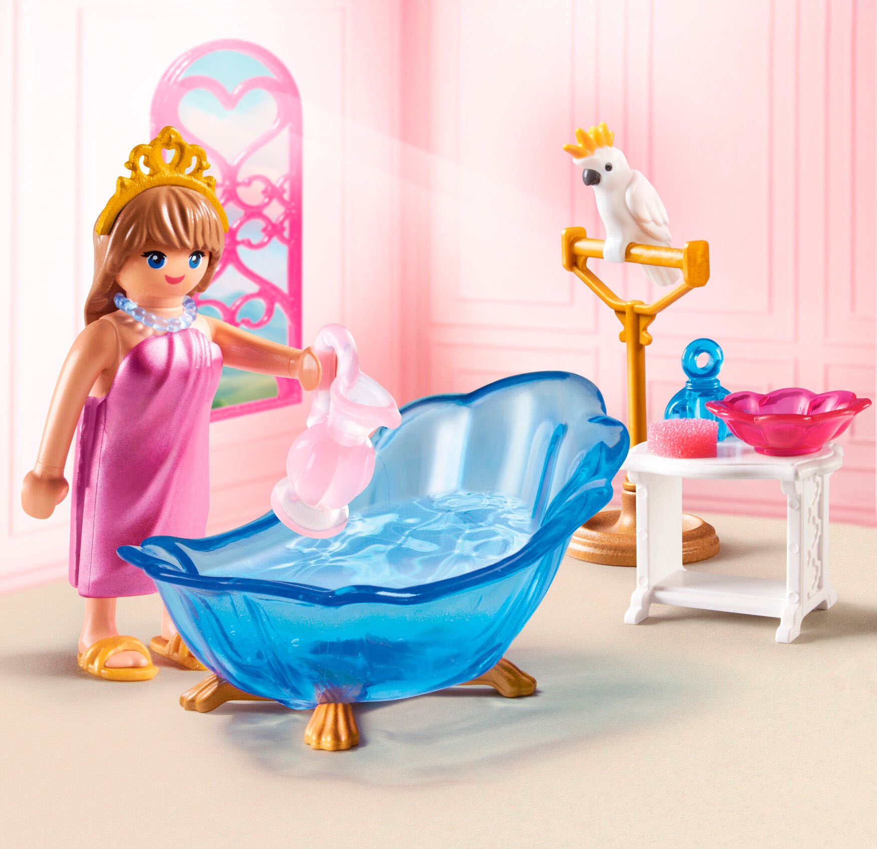 Playmobil® Konstruktions-Spielset »Badezimmer für Prinzessin (71850), Playmobil Princess Magic«, (16 St.)